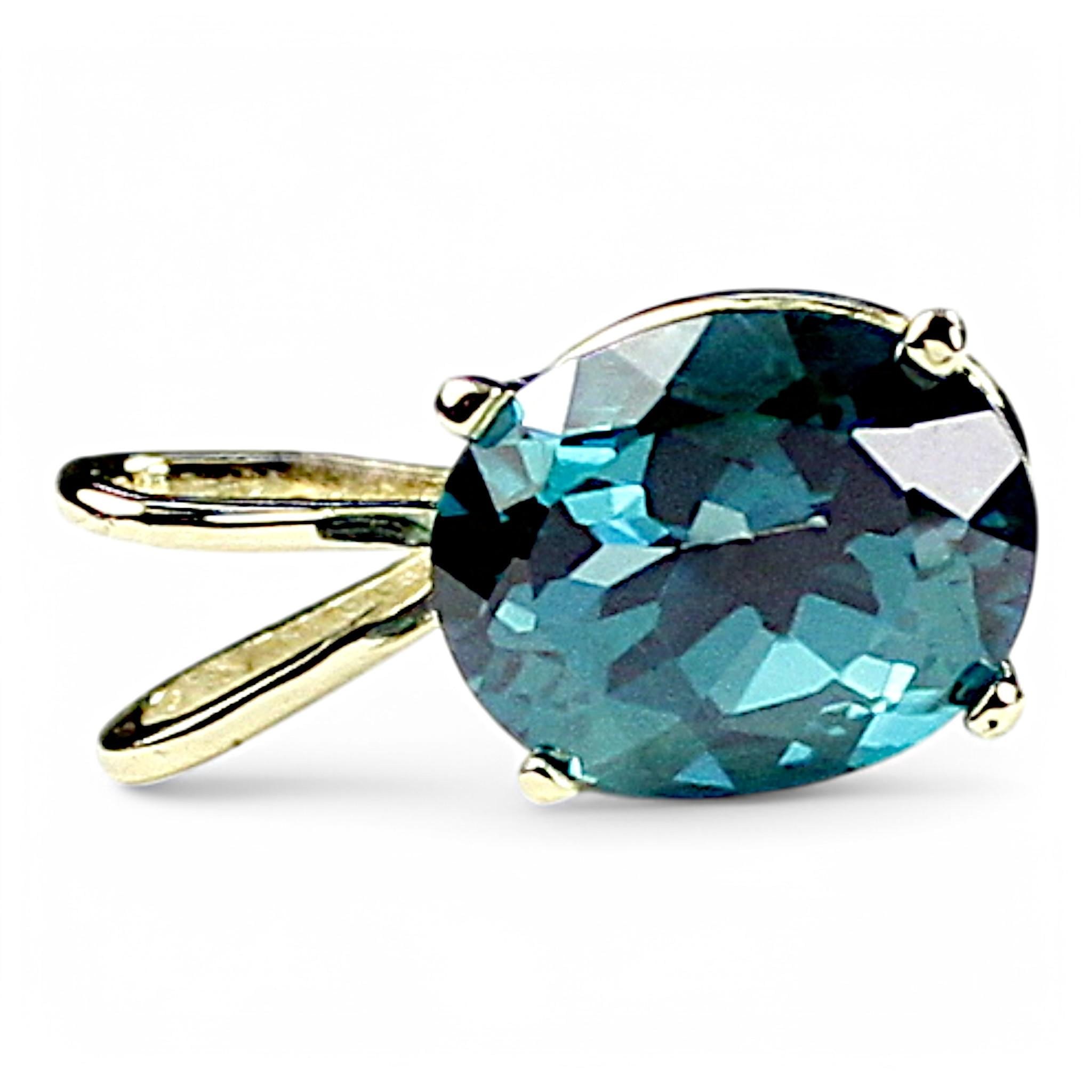 Neptune Garden Topaz, 925 Sterling Silver Ring, SR123