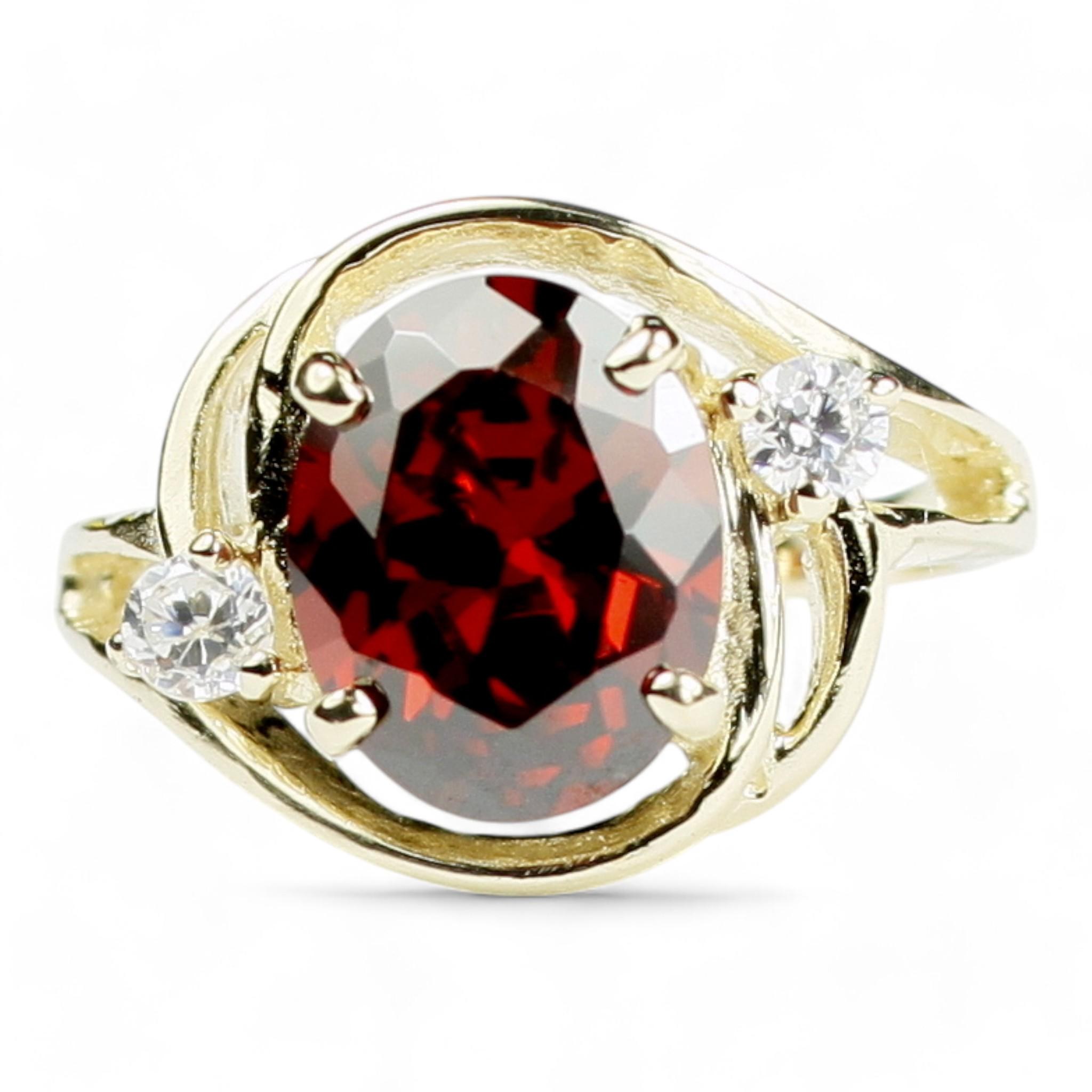 Twilight Fire Topaz, 925 Sterling Silver Ring SR260