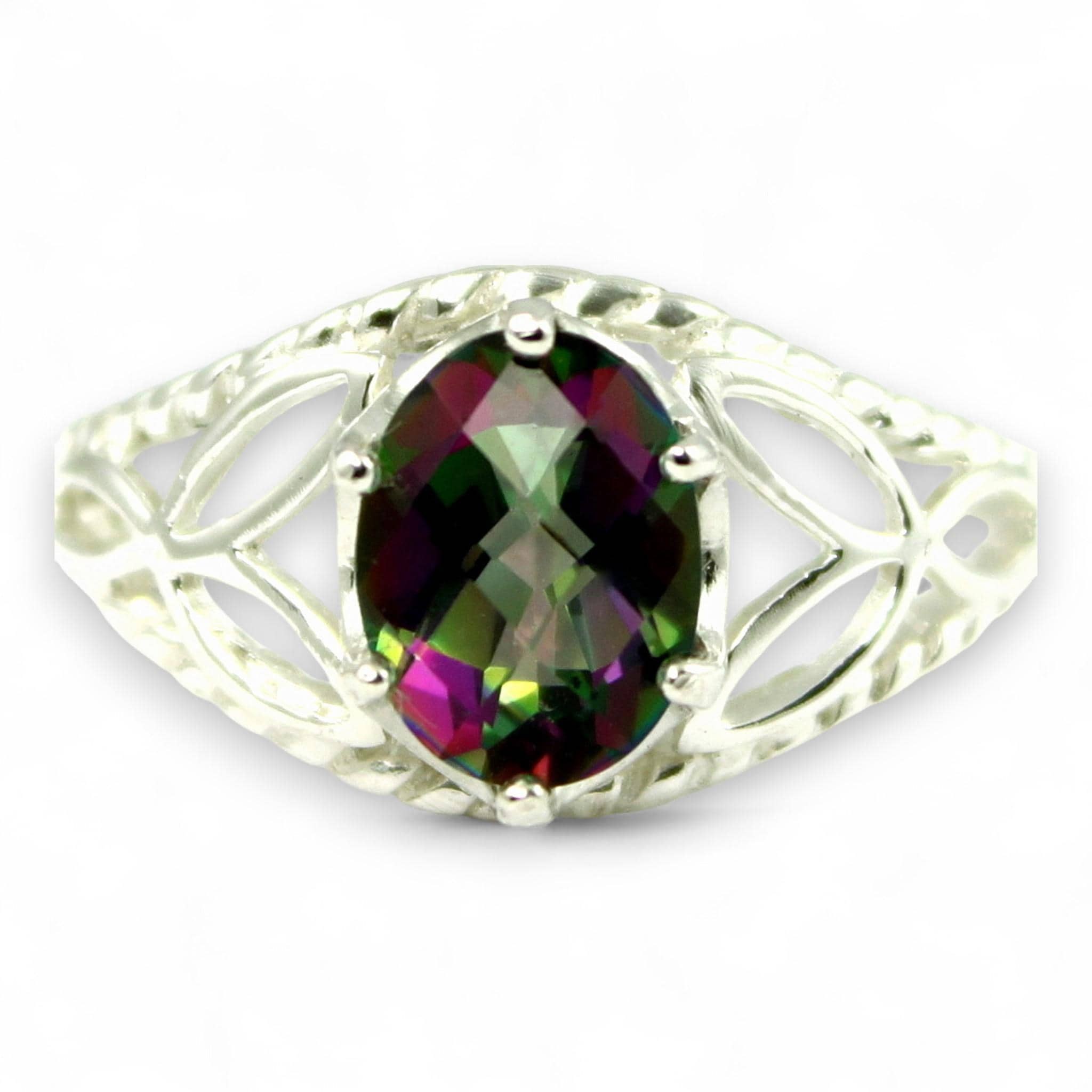 Twilight Fire Topaz, 925 Sterling Silver Pendant, SP020