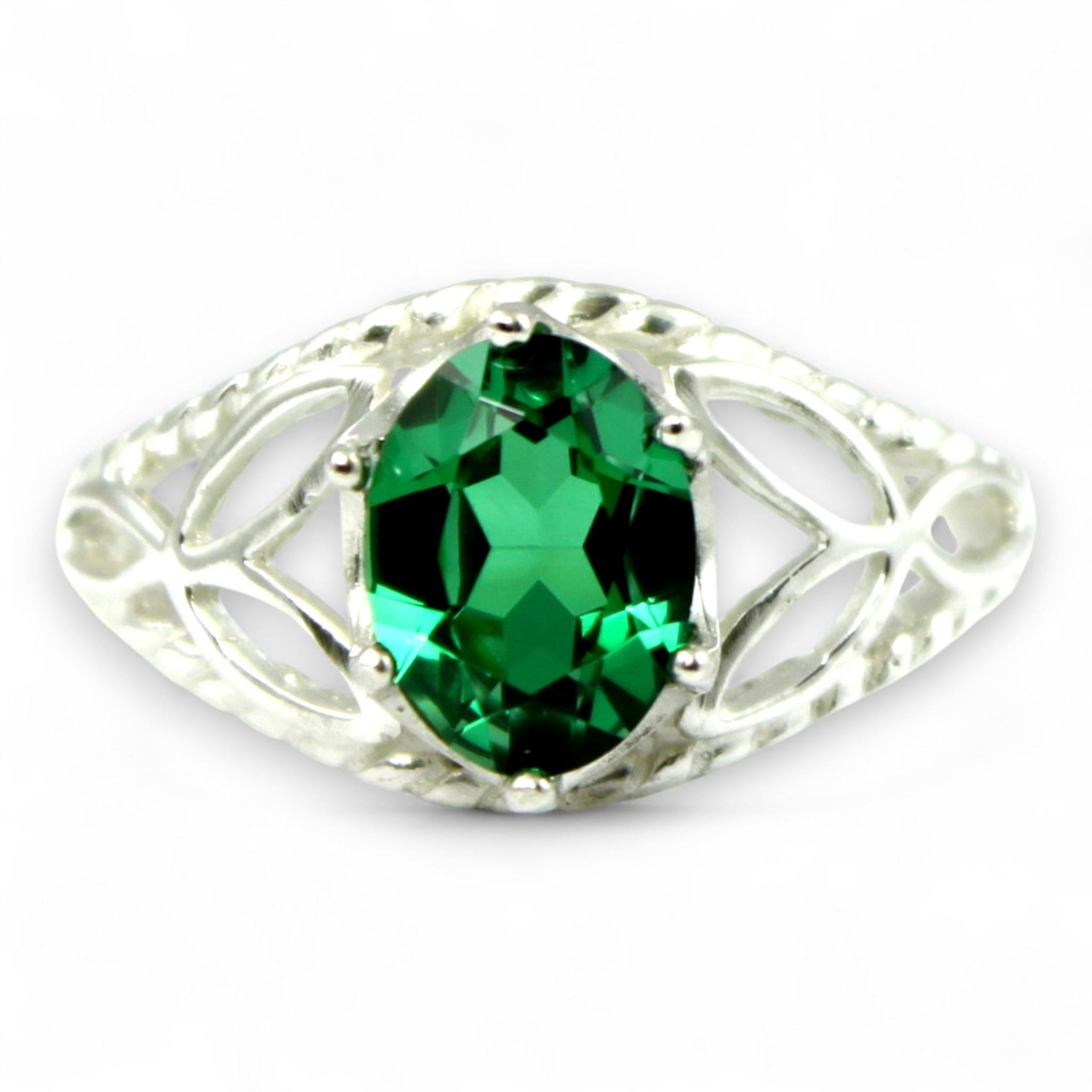 Crimson Fire Topaz, 925 Sterling Silver Ring, SR136