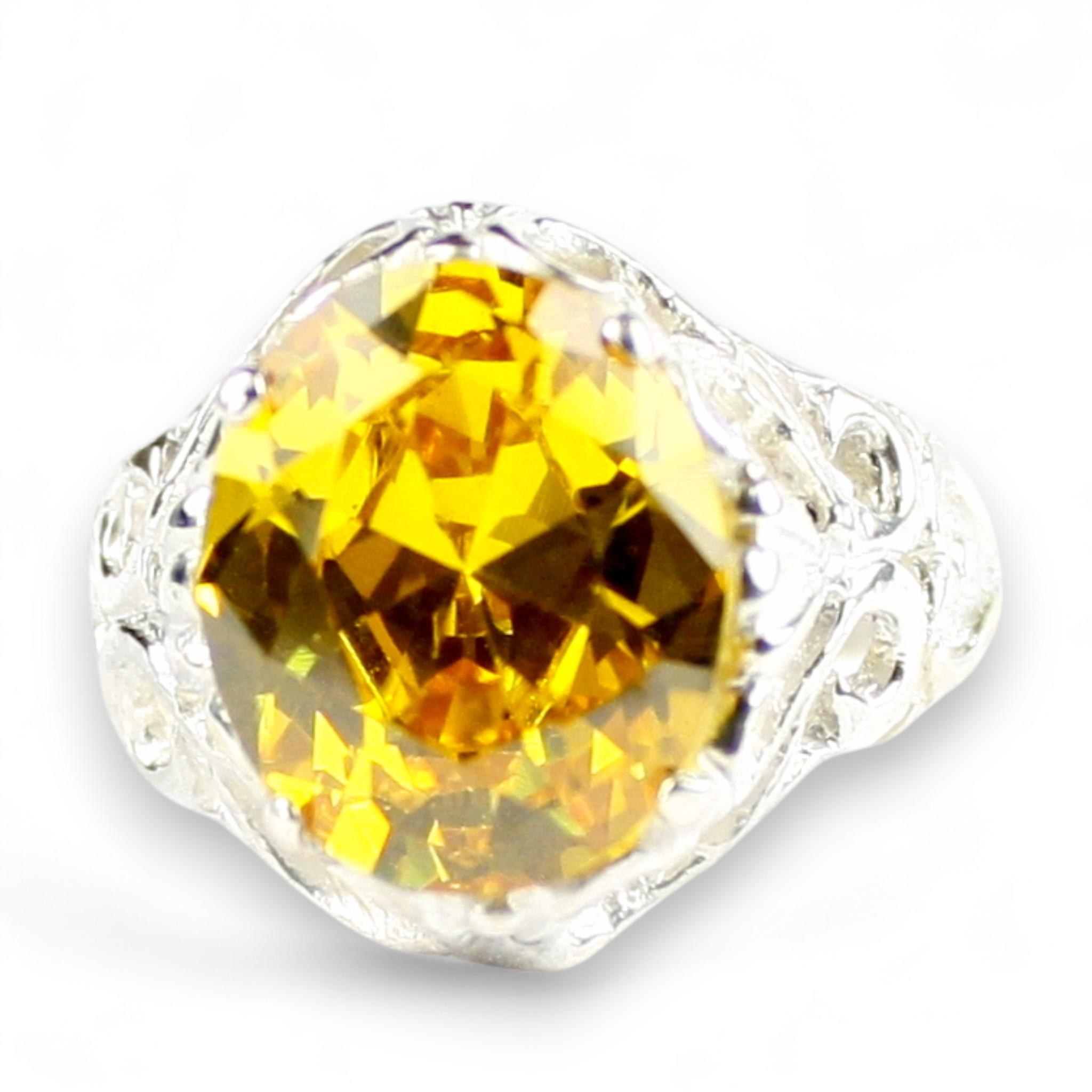 Citrine, 925 Sterling Silver Pendant, SP004