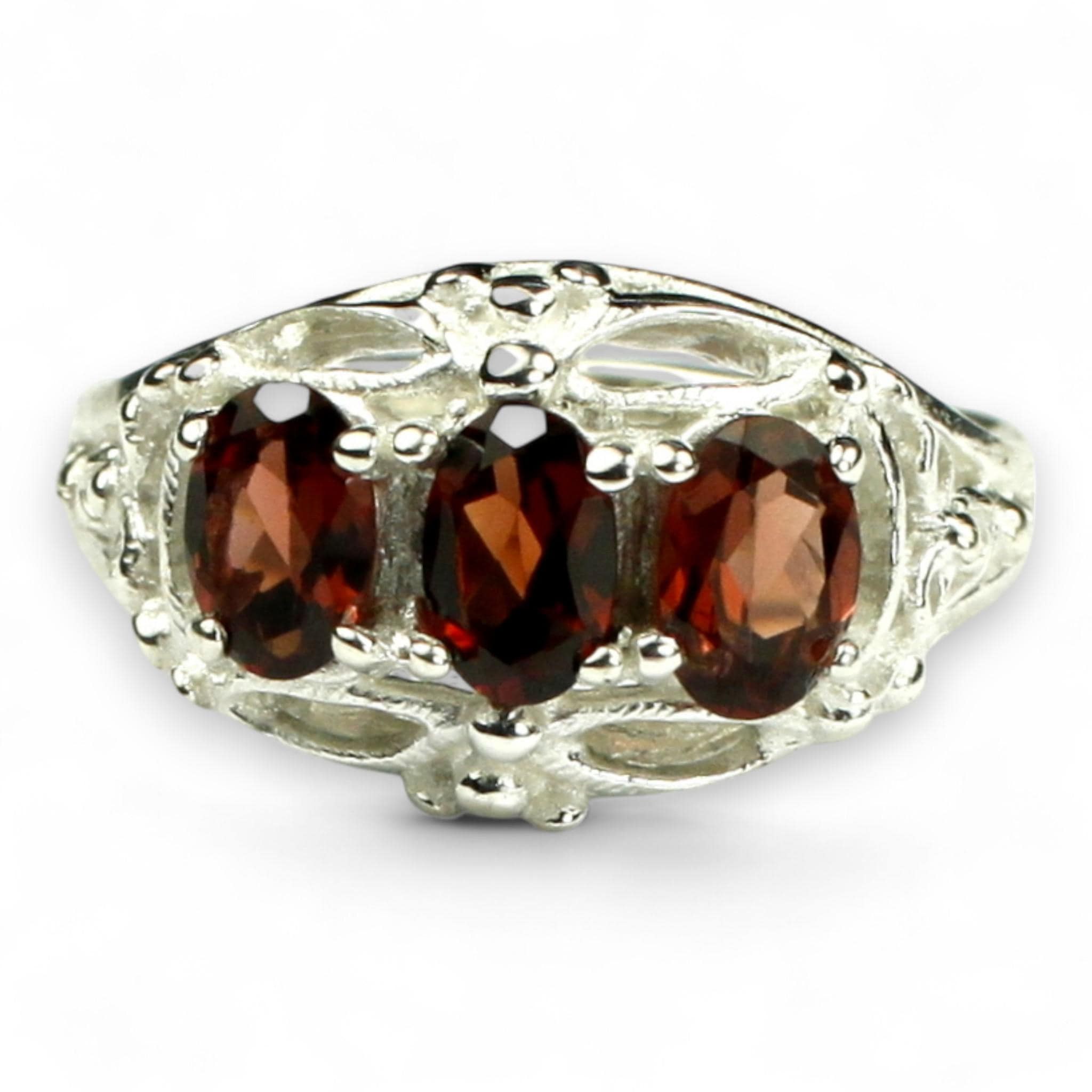 Red Brown Opal, Sterling Silver Ring, SR111