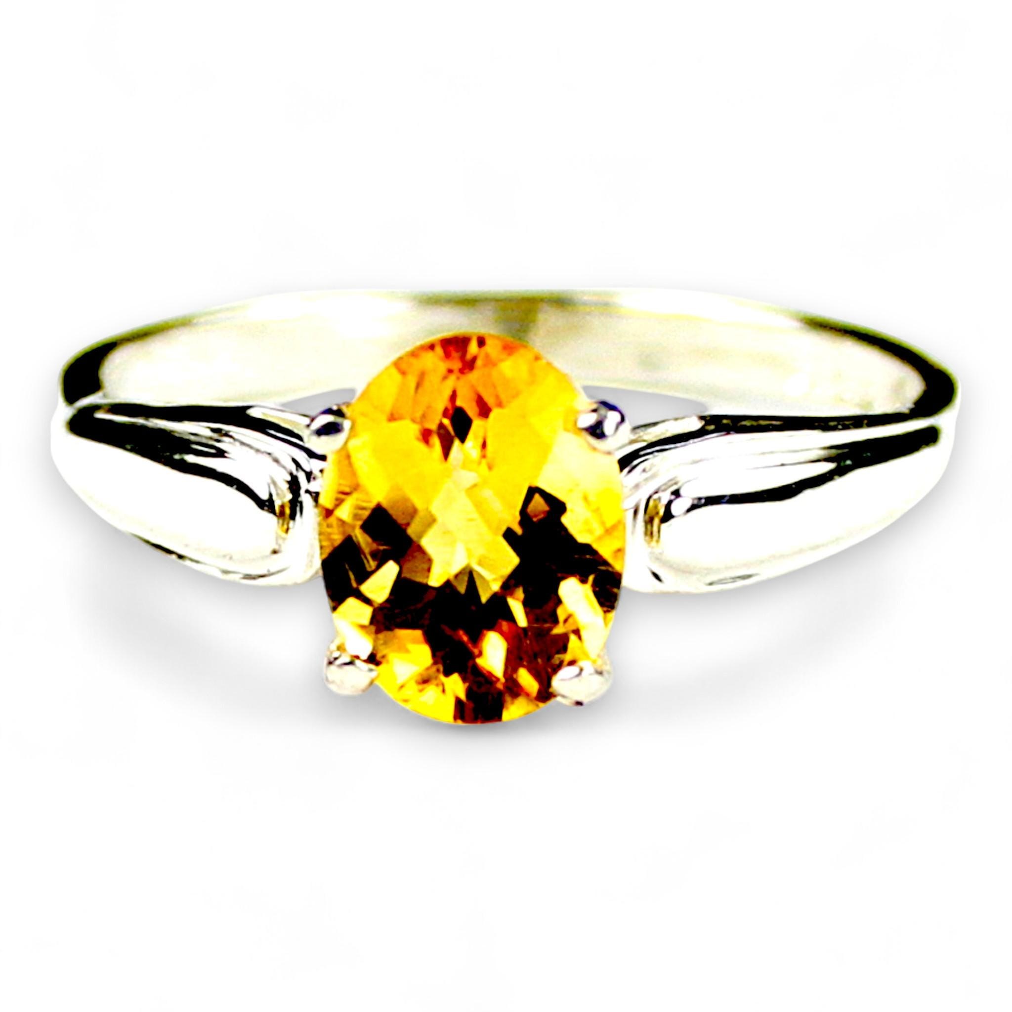 Blue Sapphire, 925 Sterling Silver Ladies Ring, SR021