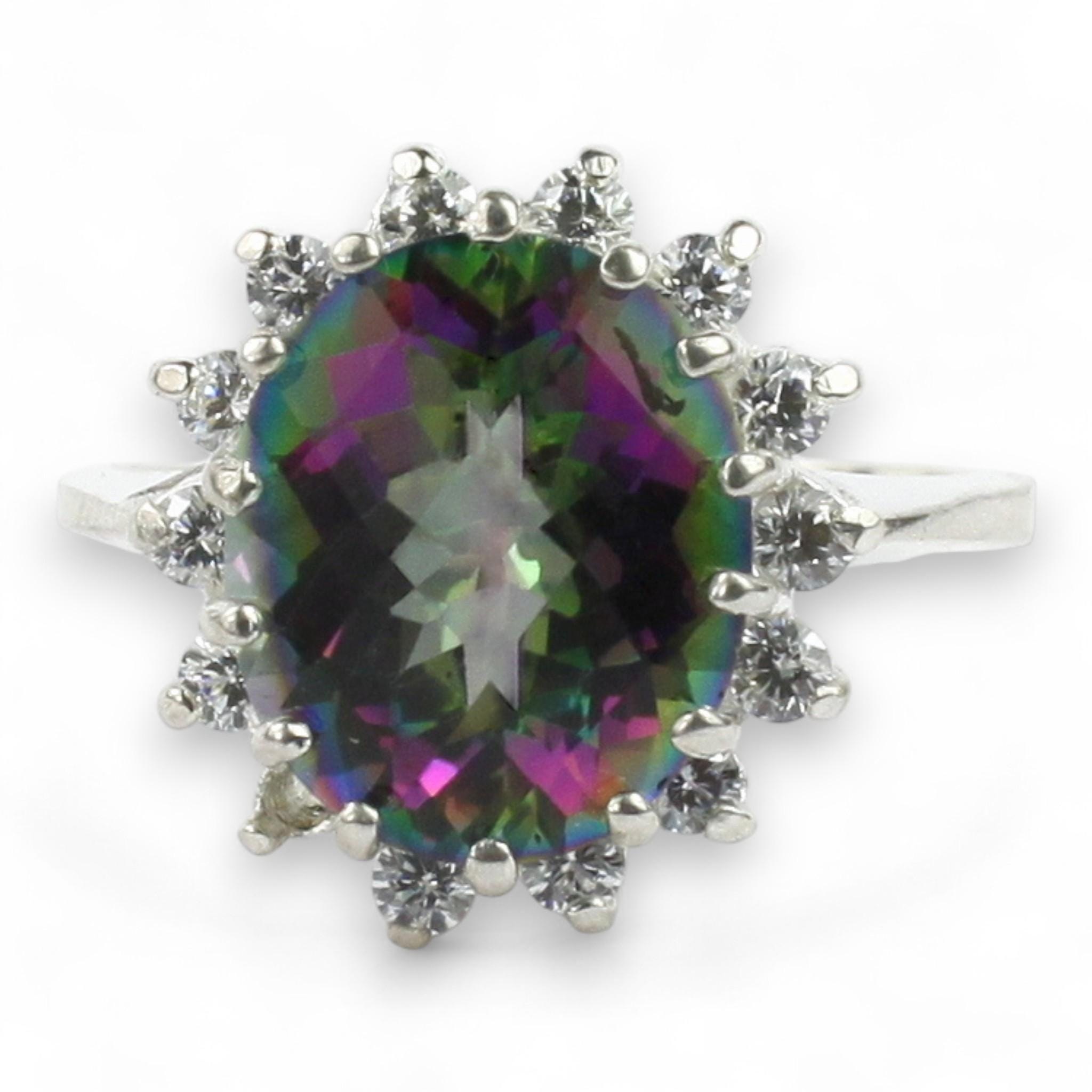 Peridot, 925 Sterling Silver Post Earrings, SE102