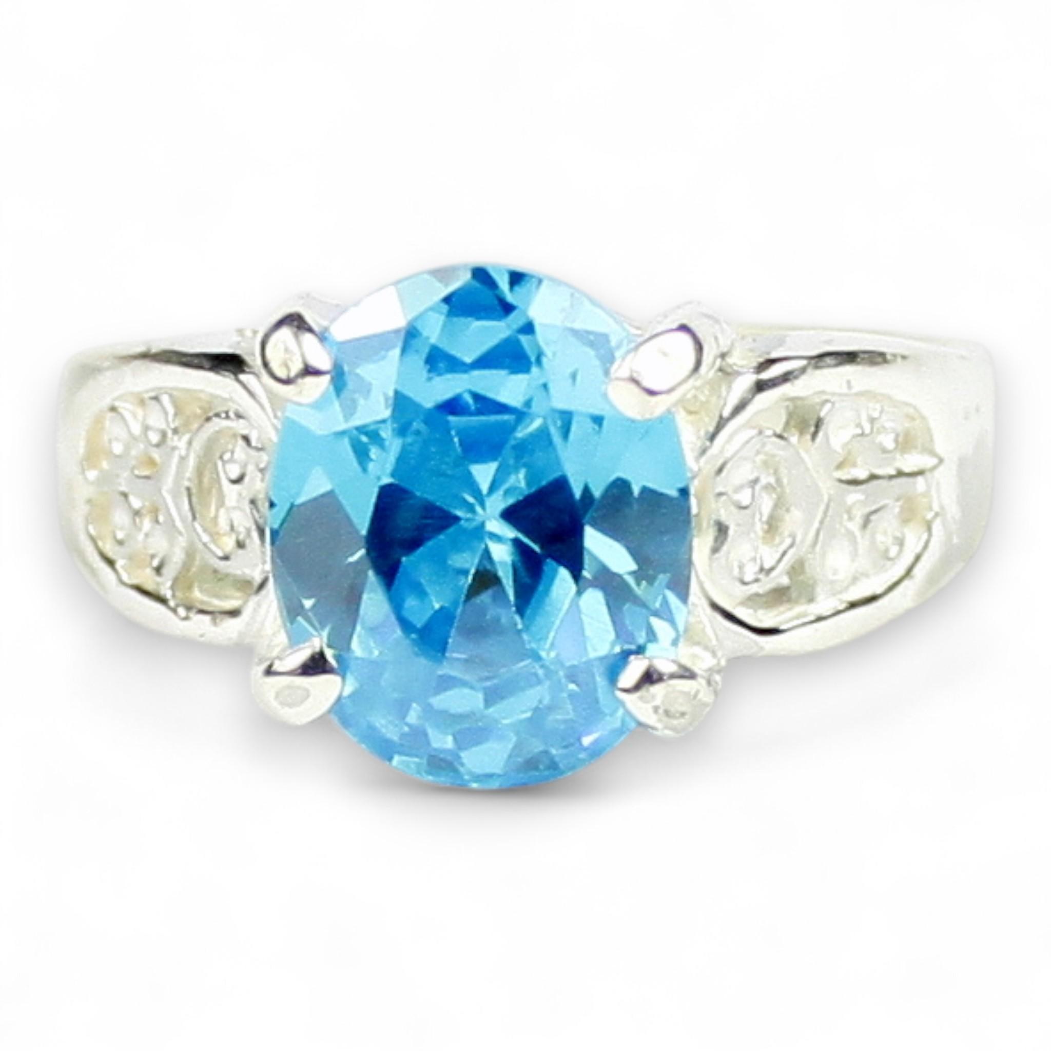 Neptune Garden Topaz, 14KY Gold Ring, R021