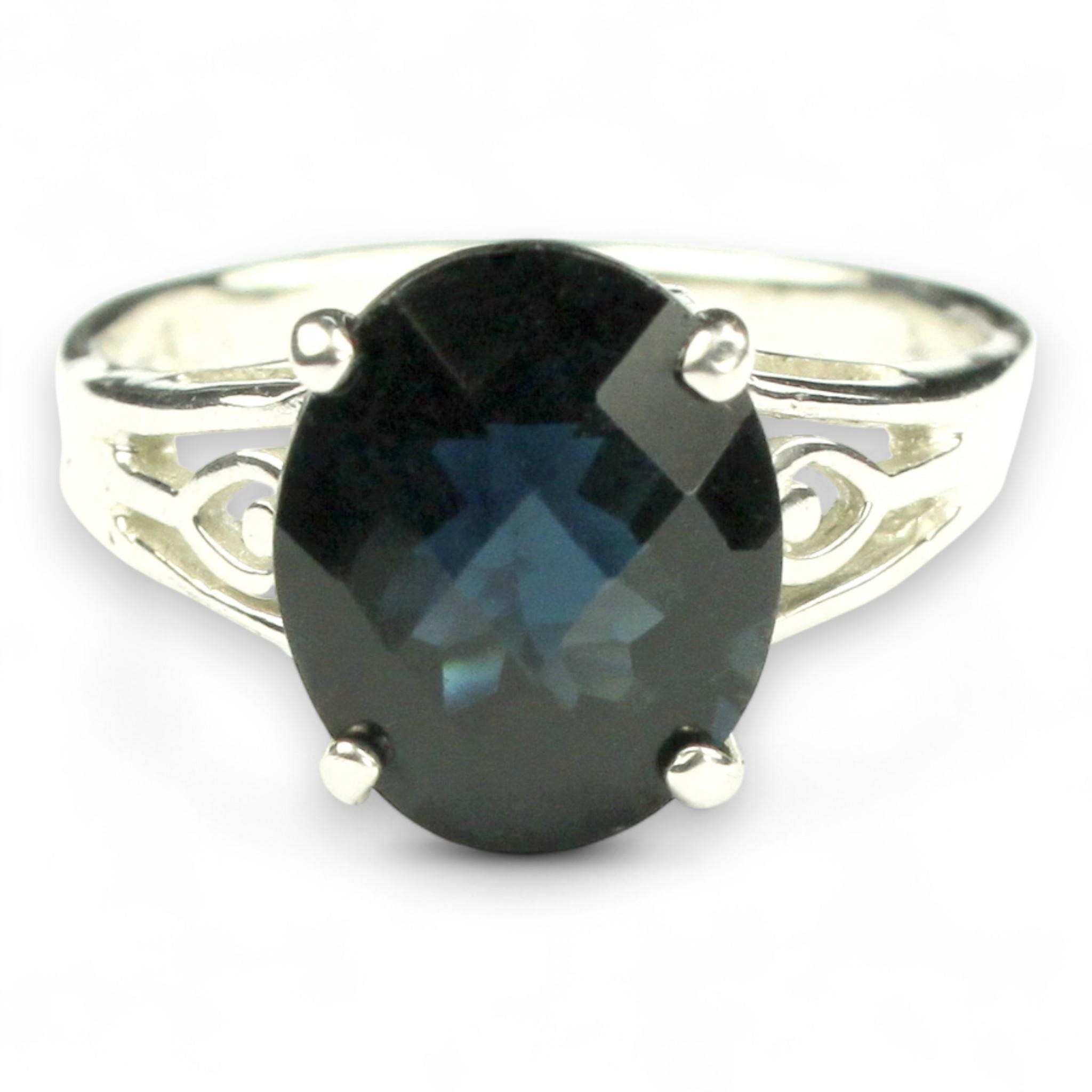 London Blue Topaz, 925 Sterling Silver Ring, SR113