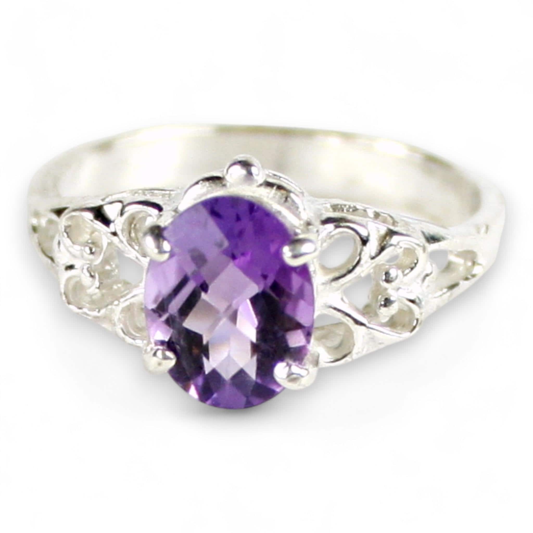 Citrine, 925 Sterling Silver Ring, SR114