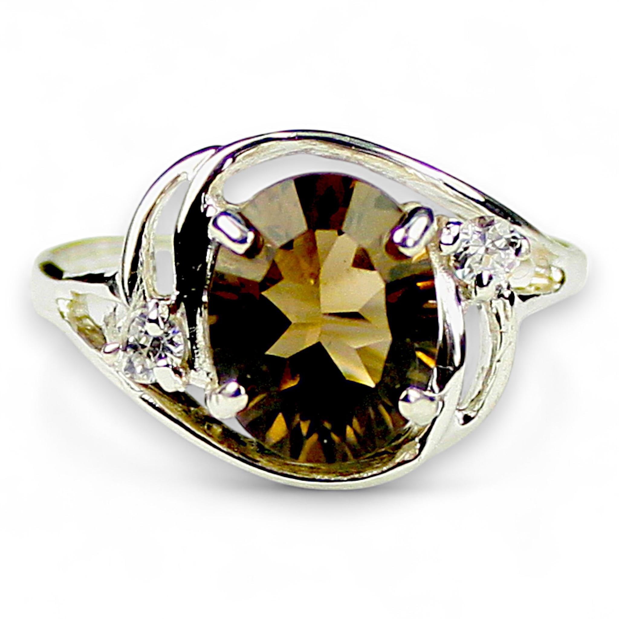 Mercury Mist Topaz, 925 Sterling Silver Ladies Ring, SR055