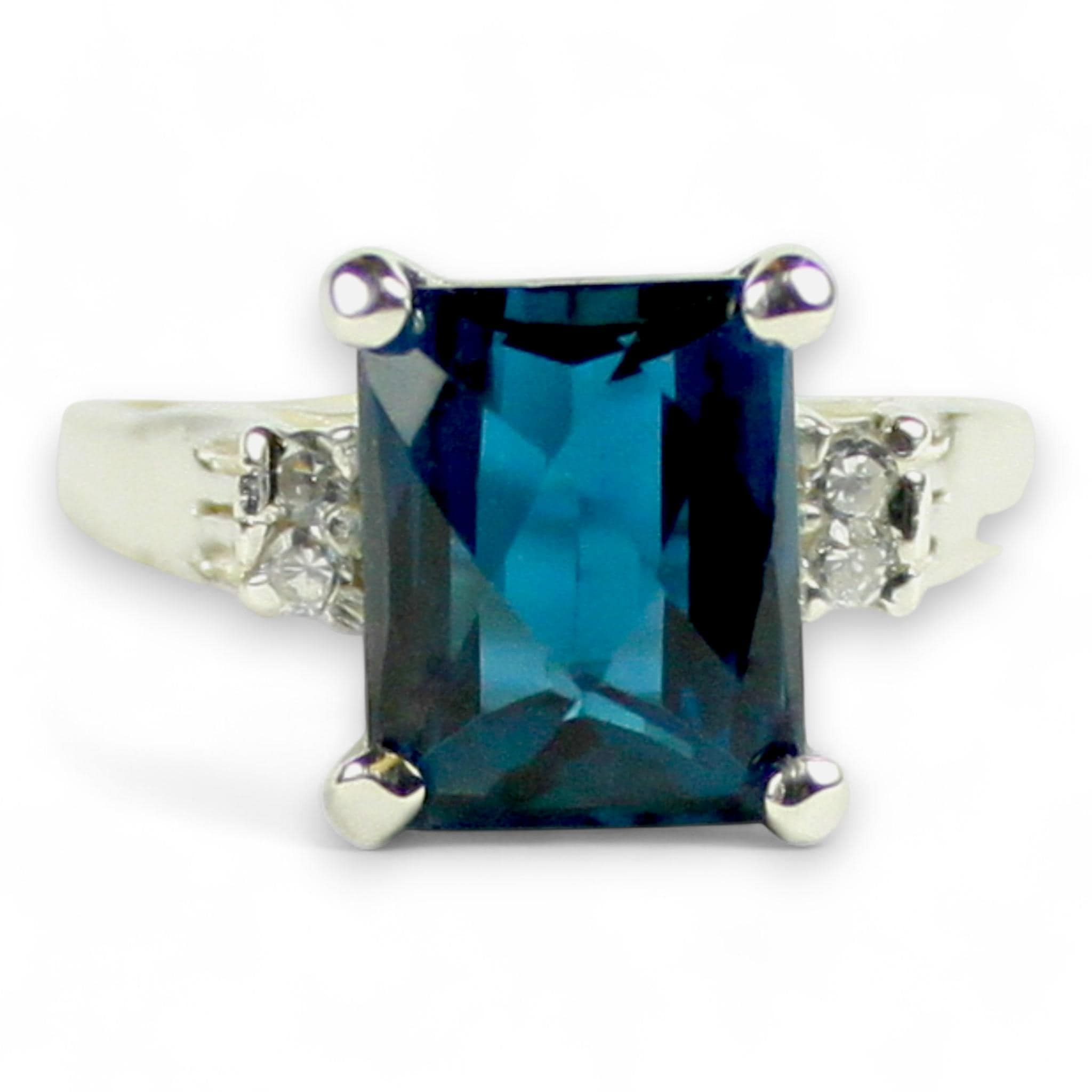Twilight Fire Topaz, 925 Sterling Silver Post Earrings, SE112
