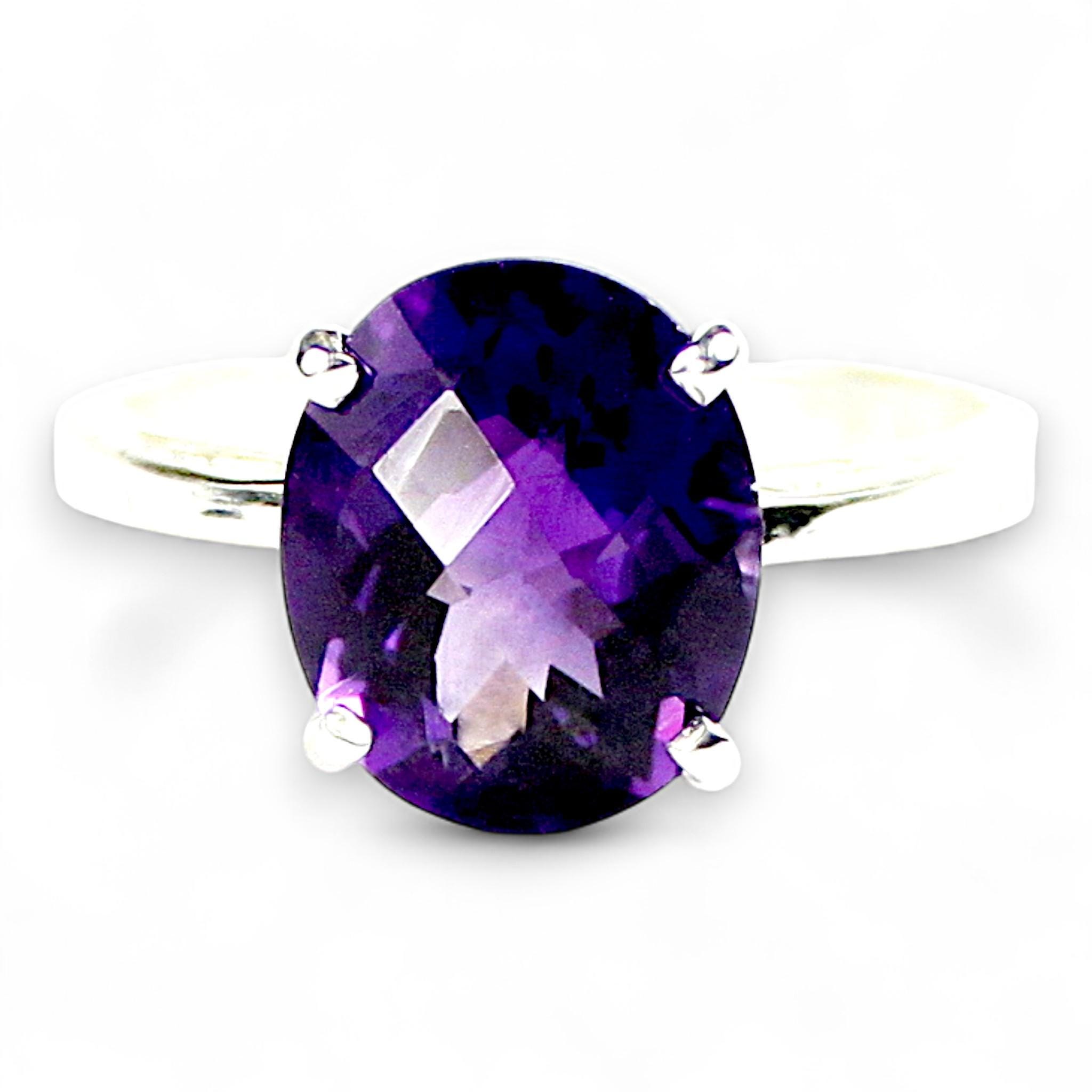 Quantum Cut London Blue Topaz, 925 Sterling Silver Ladies Ring, SR369