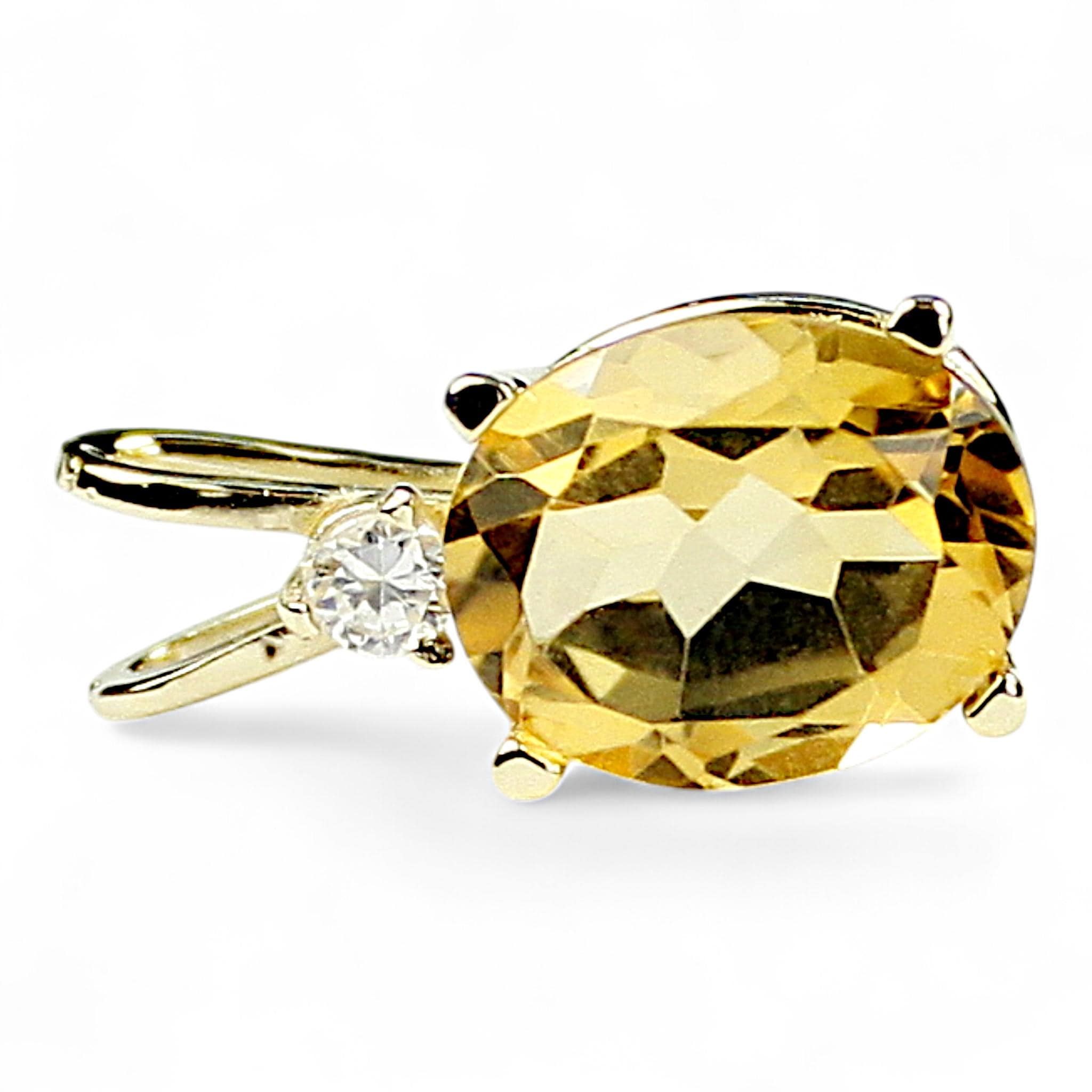 Green Amethyst (Prasiolite), 925 Sterling Silver Ring, SR235