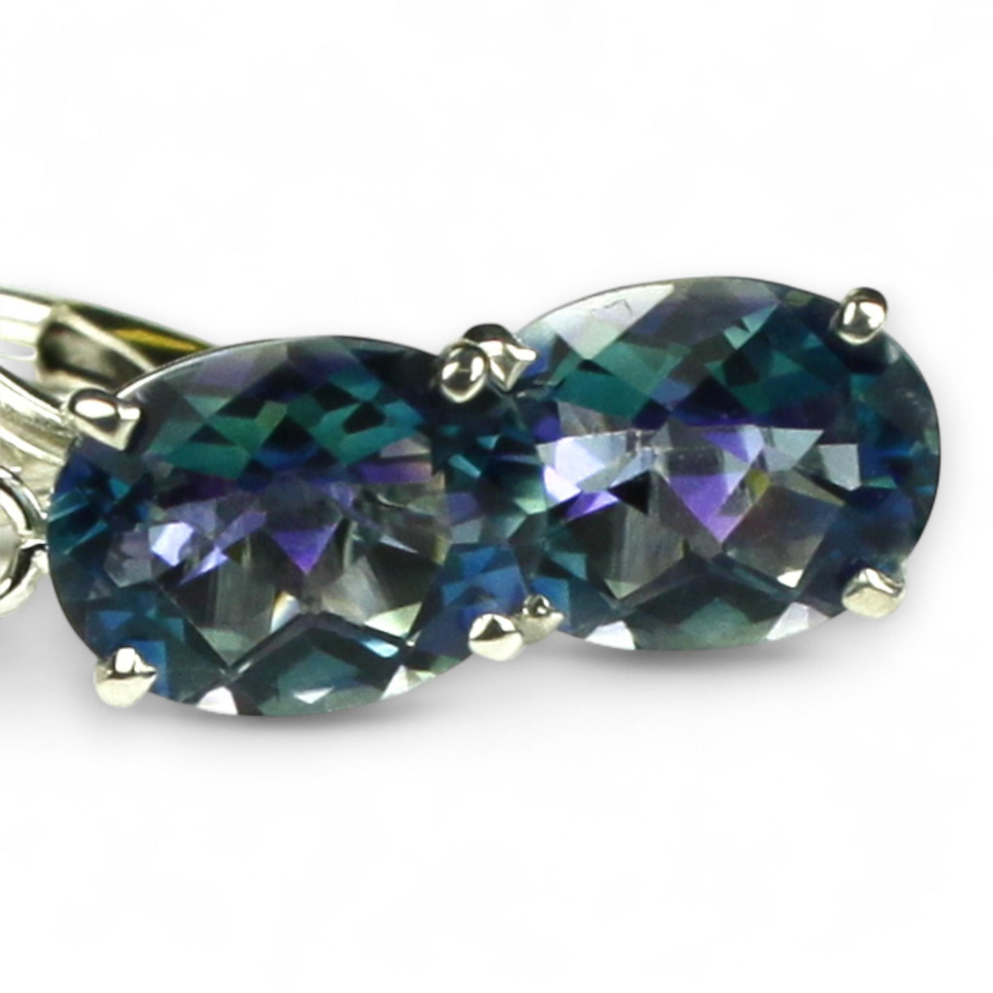 Twilight Fire Topaz, 925 Sterling Silver Ring, SR176