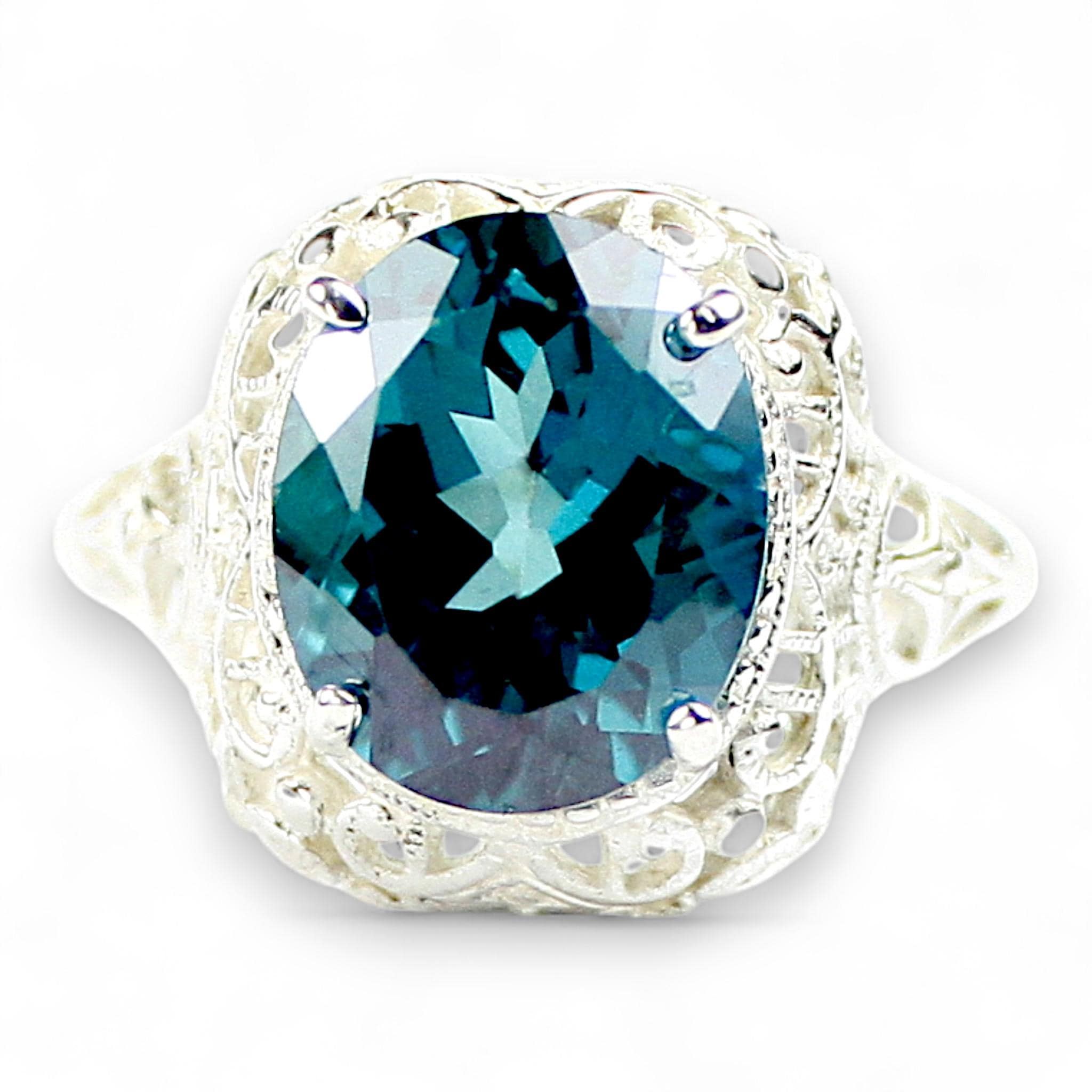 Mystic Fire Topaz, 925 Sterling Silver Ladies Ring, SR163