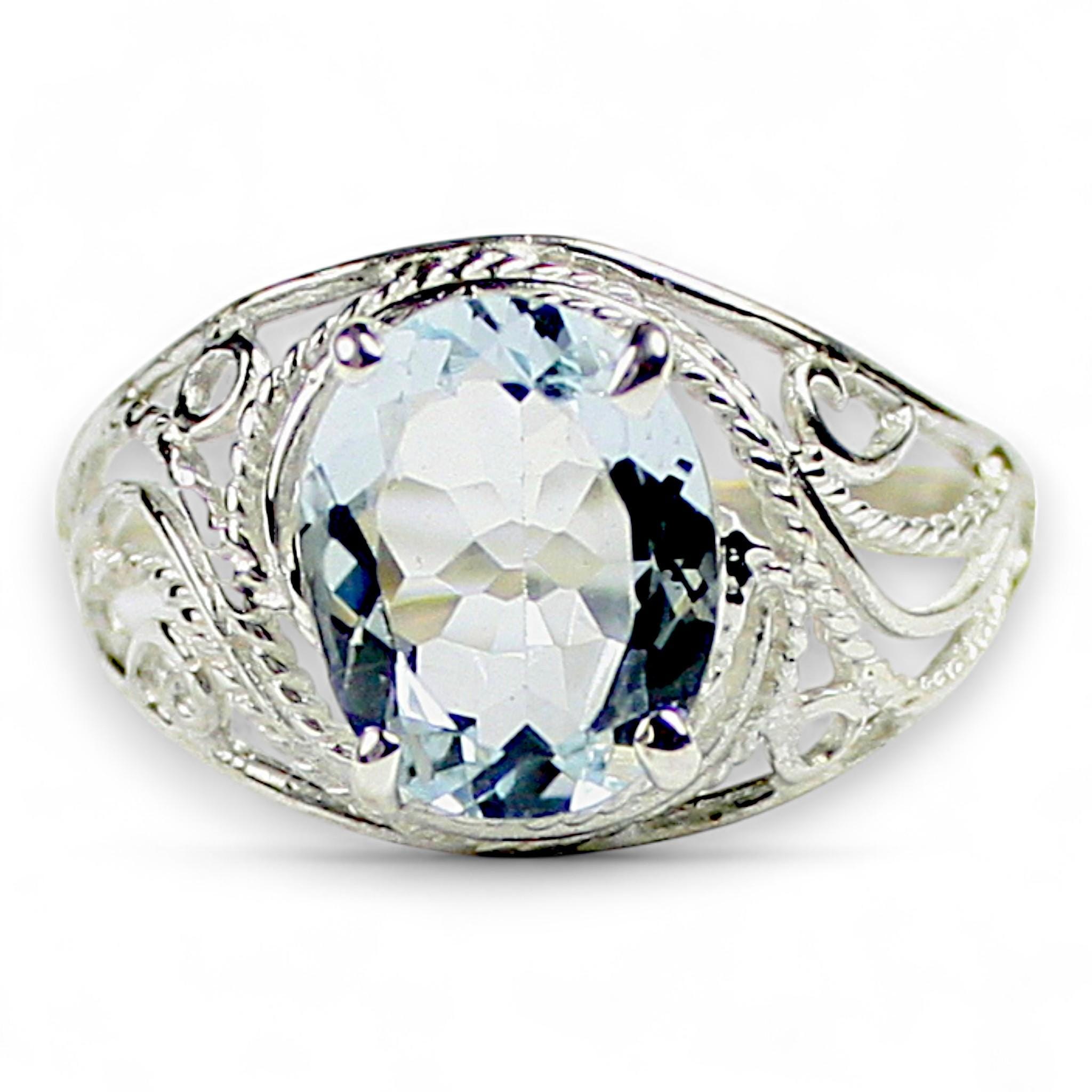 London Blue Topaz, 925 Sterling Silver Pendant, SP022