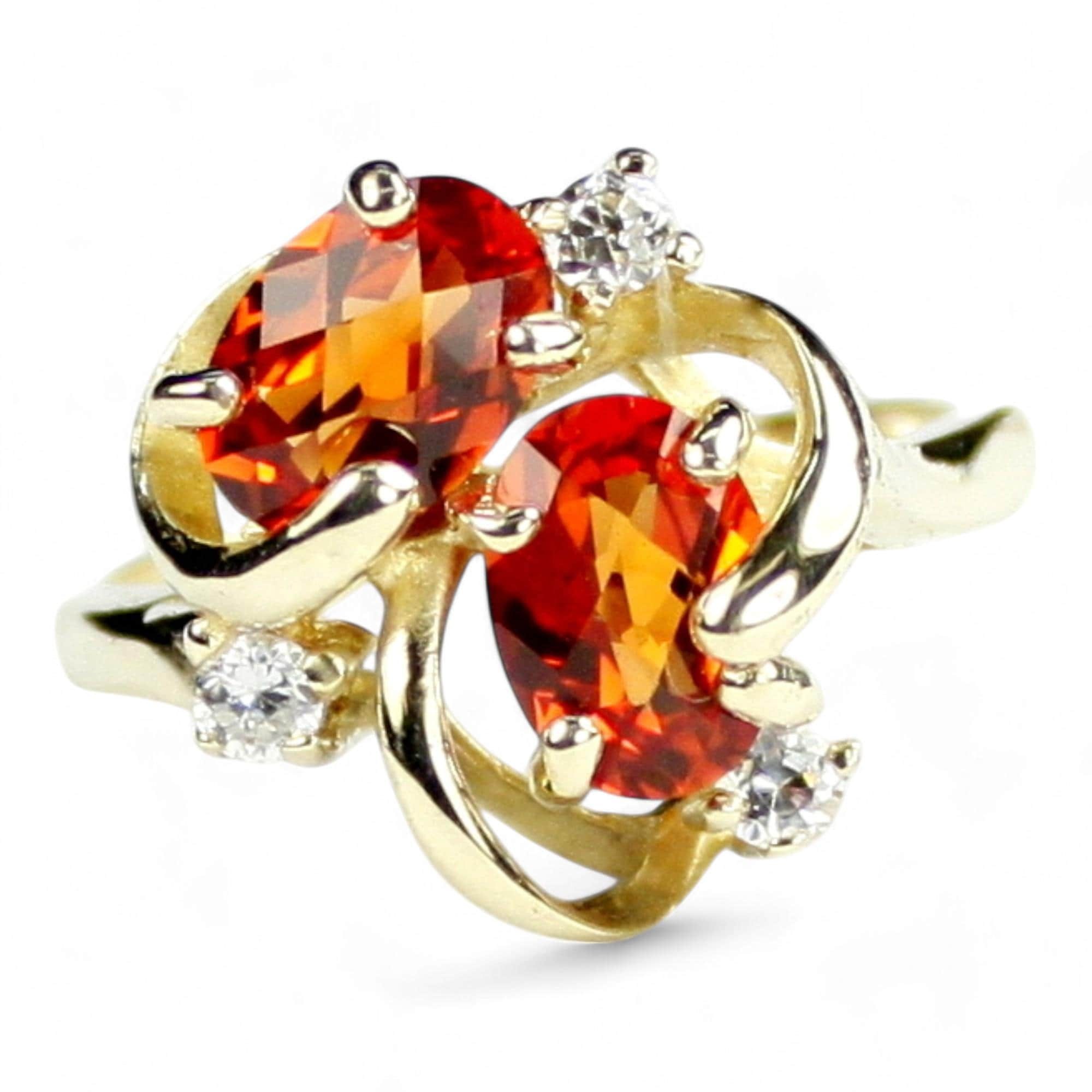 Manchurian Peridot, 10KY Gold Ring, R021