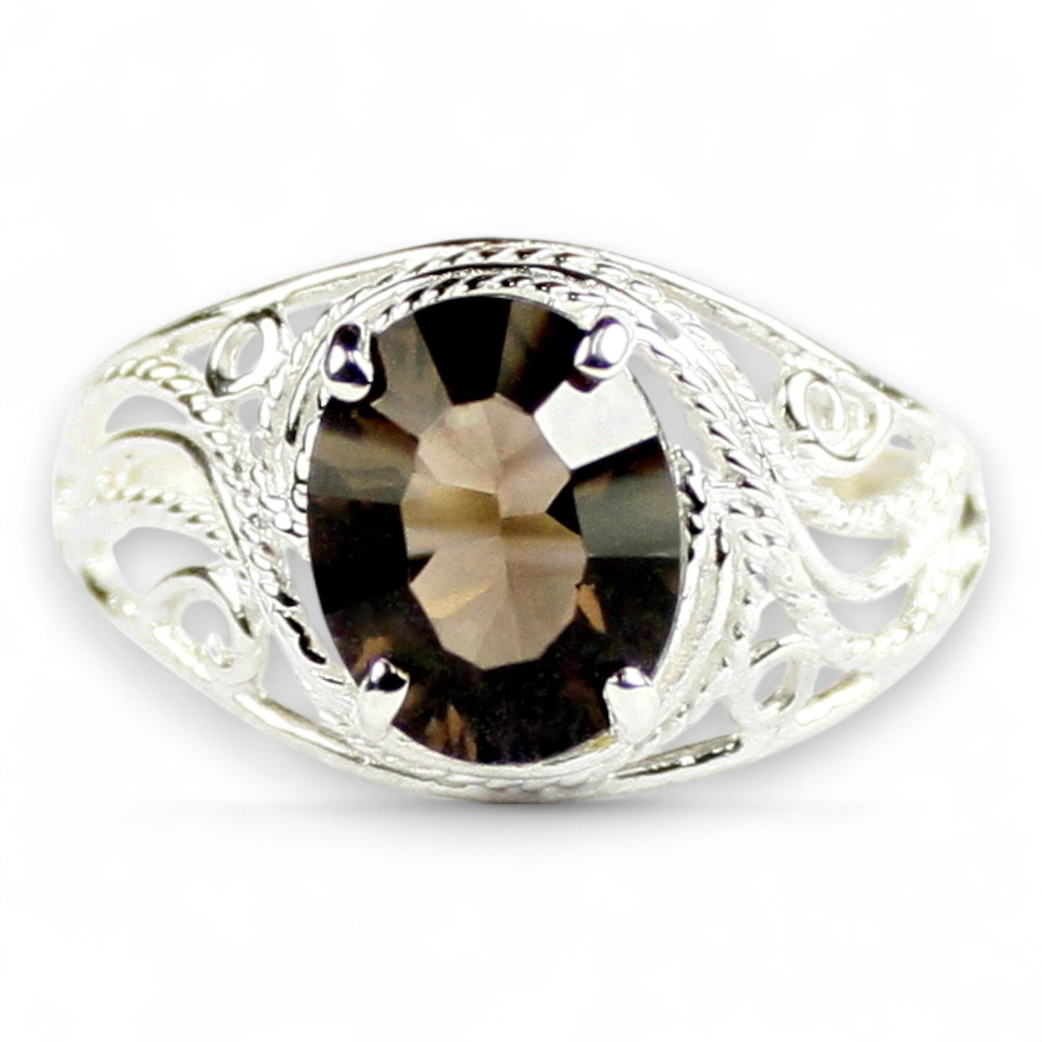 Russian Nanocrystal Emerald, 14Ky Gold Ring R016