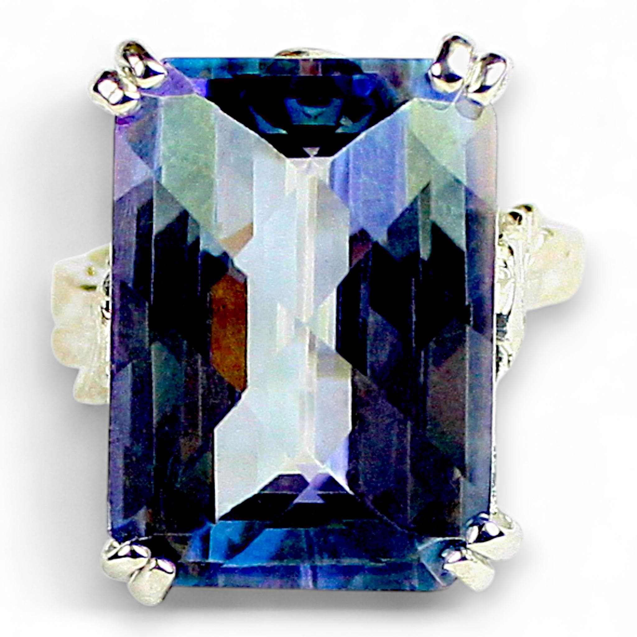 Neptune Garden Topaz, 925 Sterling Silver Ladies Ring, SR039