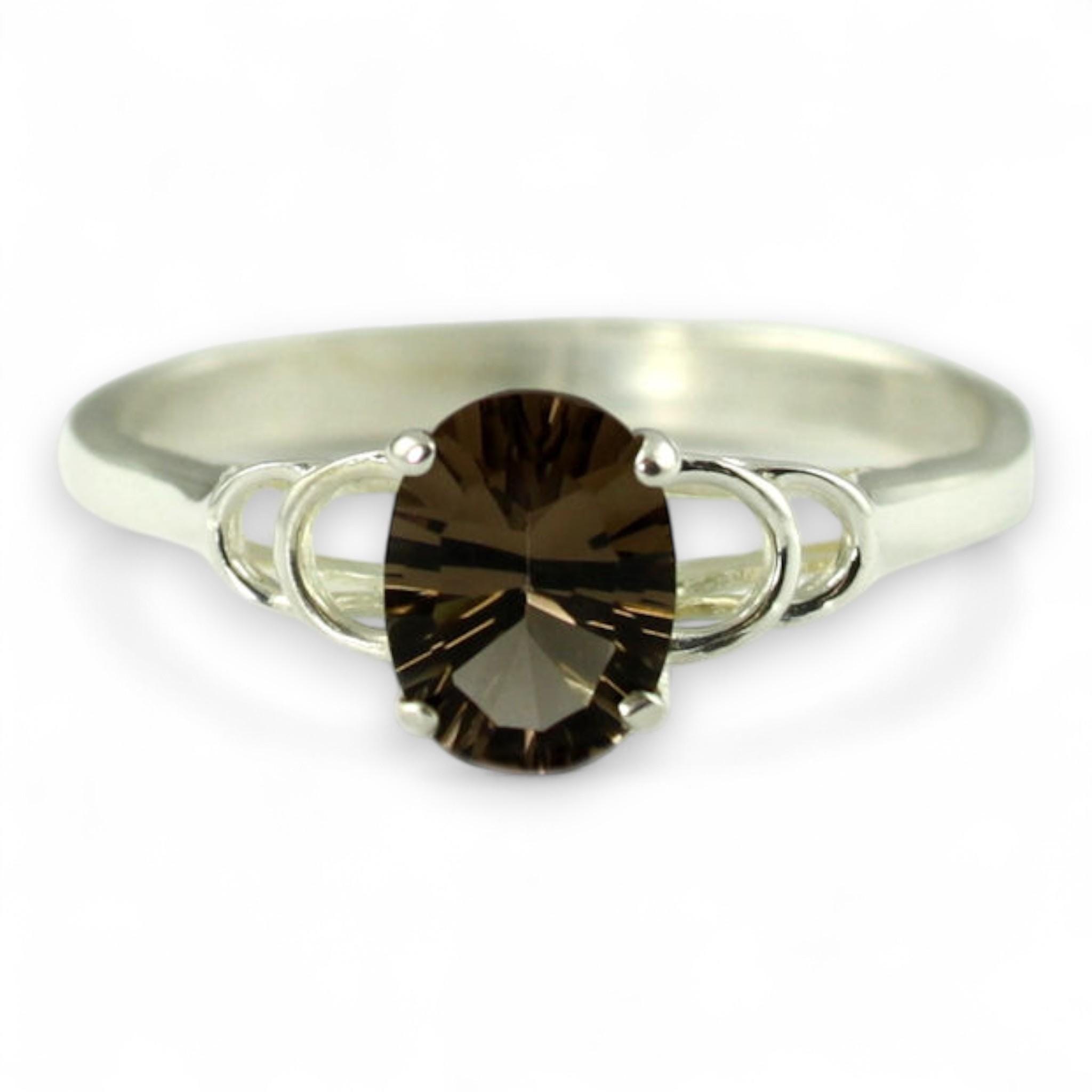Swiss Blue Topaz, 925 Sterling Silver Ring, SR137