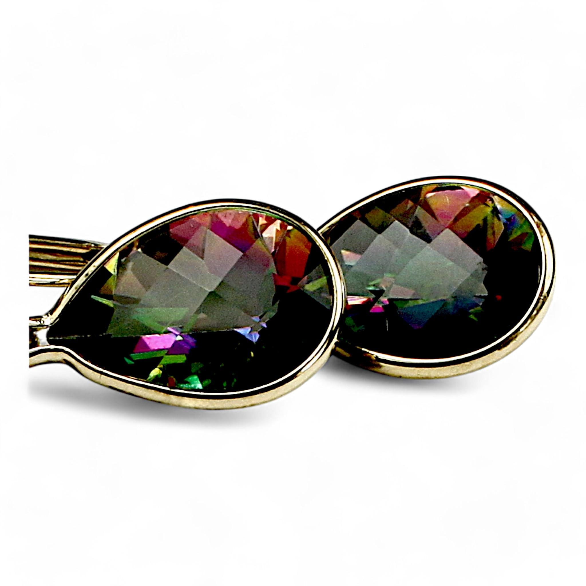 Neptune Garden Topaz, 10KY Gold Ring, R021