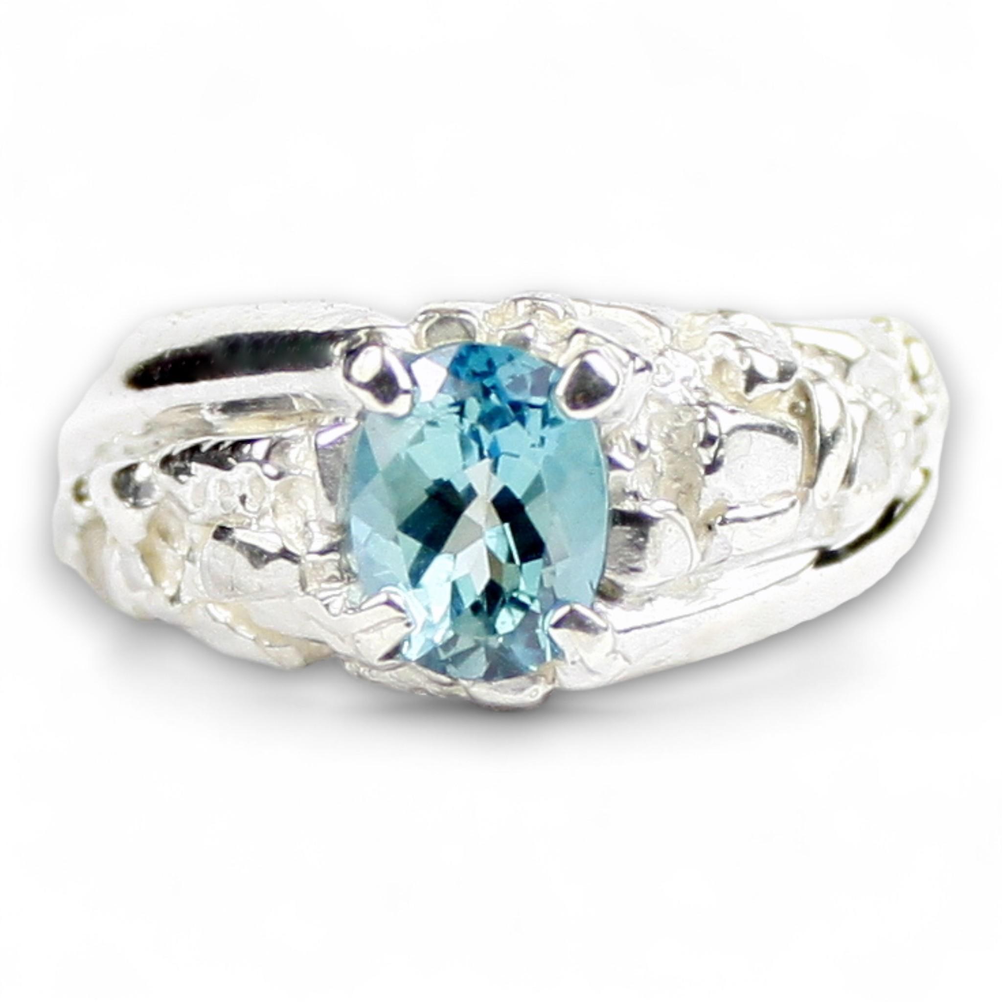 Mystic Fire Topaz, 925 Sterling Silver Ring, SR114