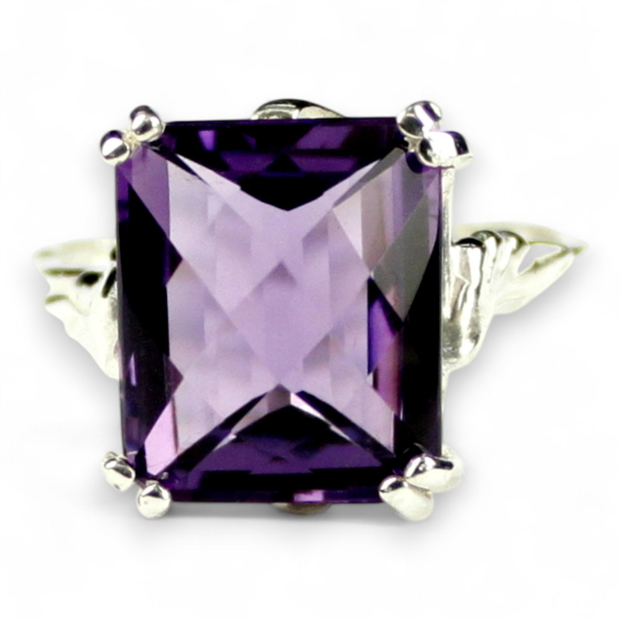 Amethyst, 925 Sterling Silver Ladies Ring, SR021