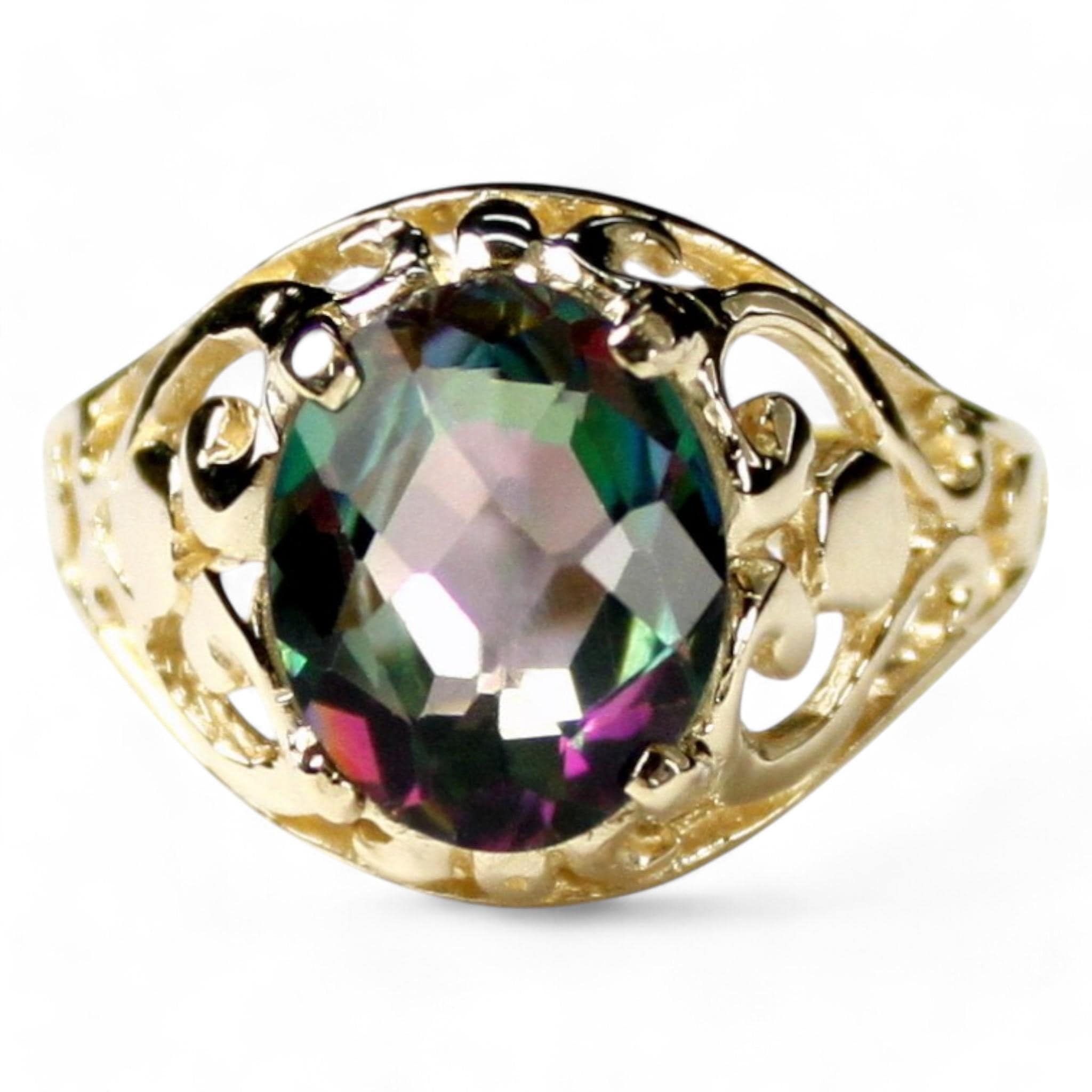 Neptune Garden Topaz, Sterling Silver Ring SR139