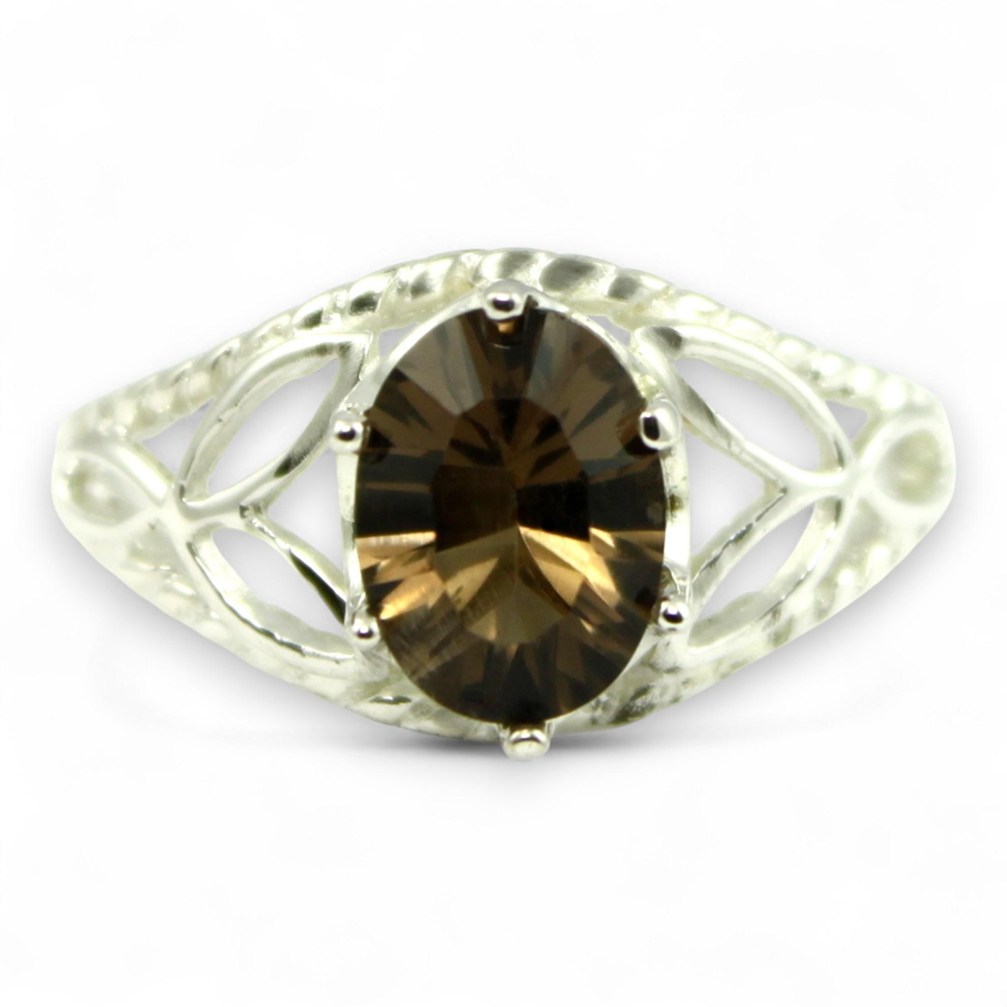 Green Amethyst (Prasiolite), 10KY Gold Ring, R058