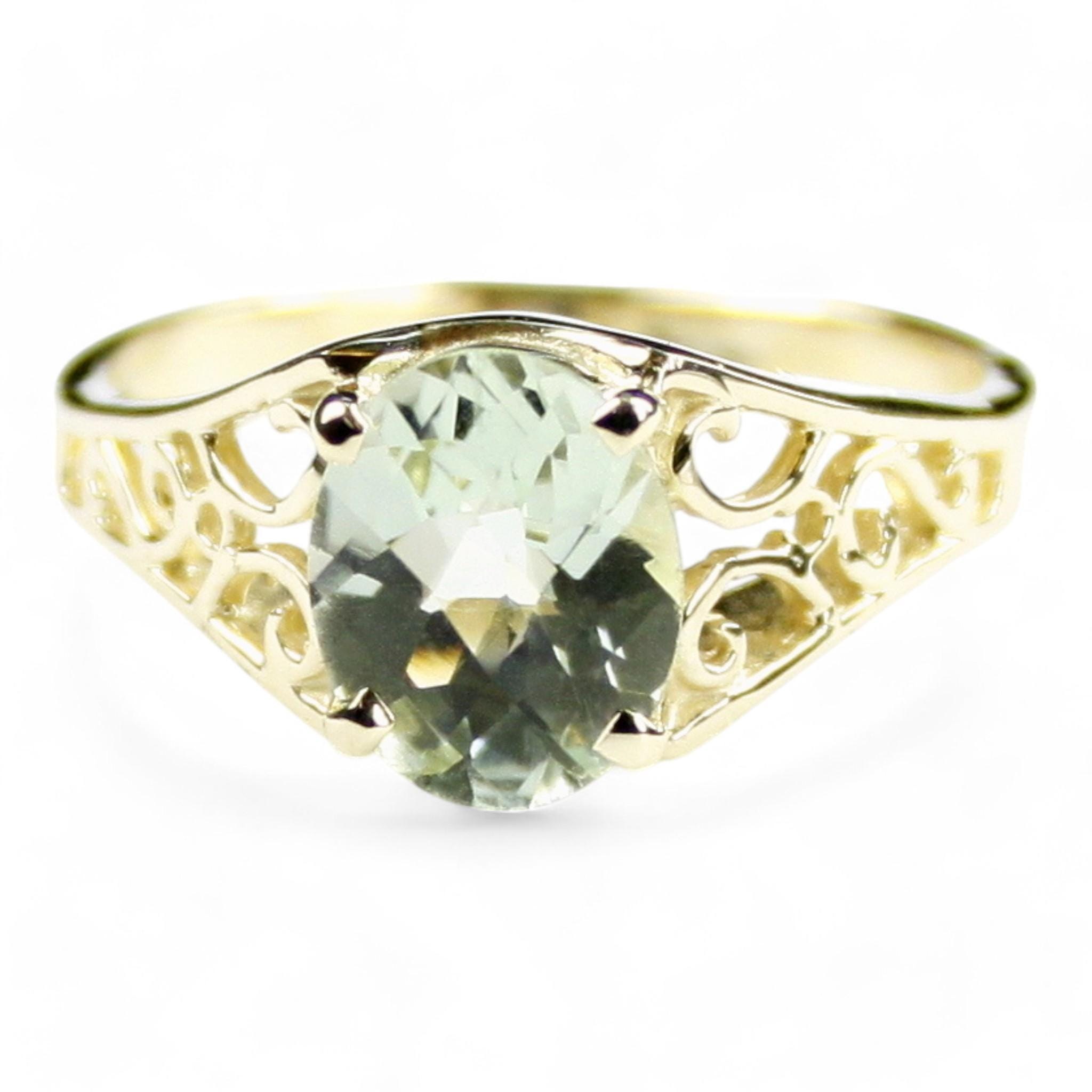 Mozambique Garnet, 18KY Gold Ring, R057