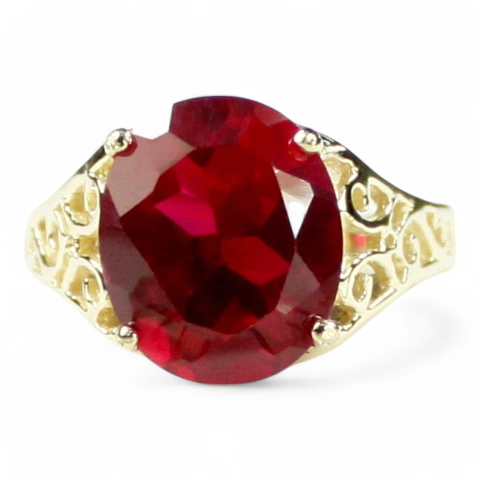 Amethyst, 10KY Gold Ring, R016