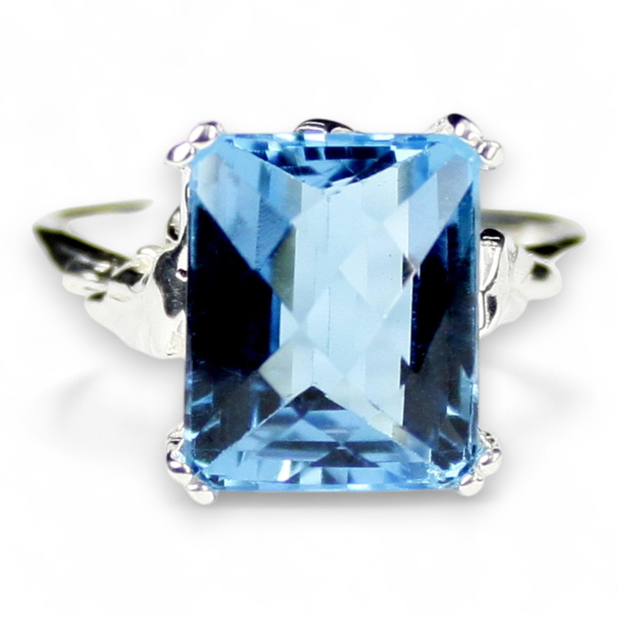 Twilight Fire Topaz, 925 Sterling Silver Antique Style Filigree Ladies Ring, SR009