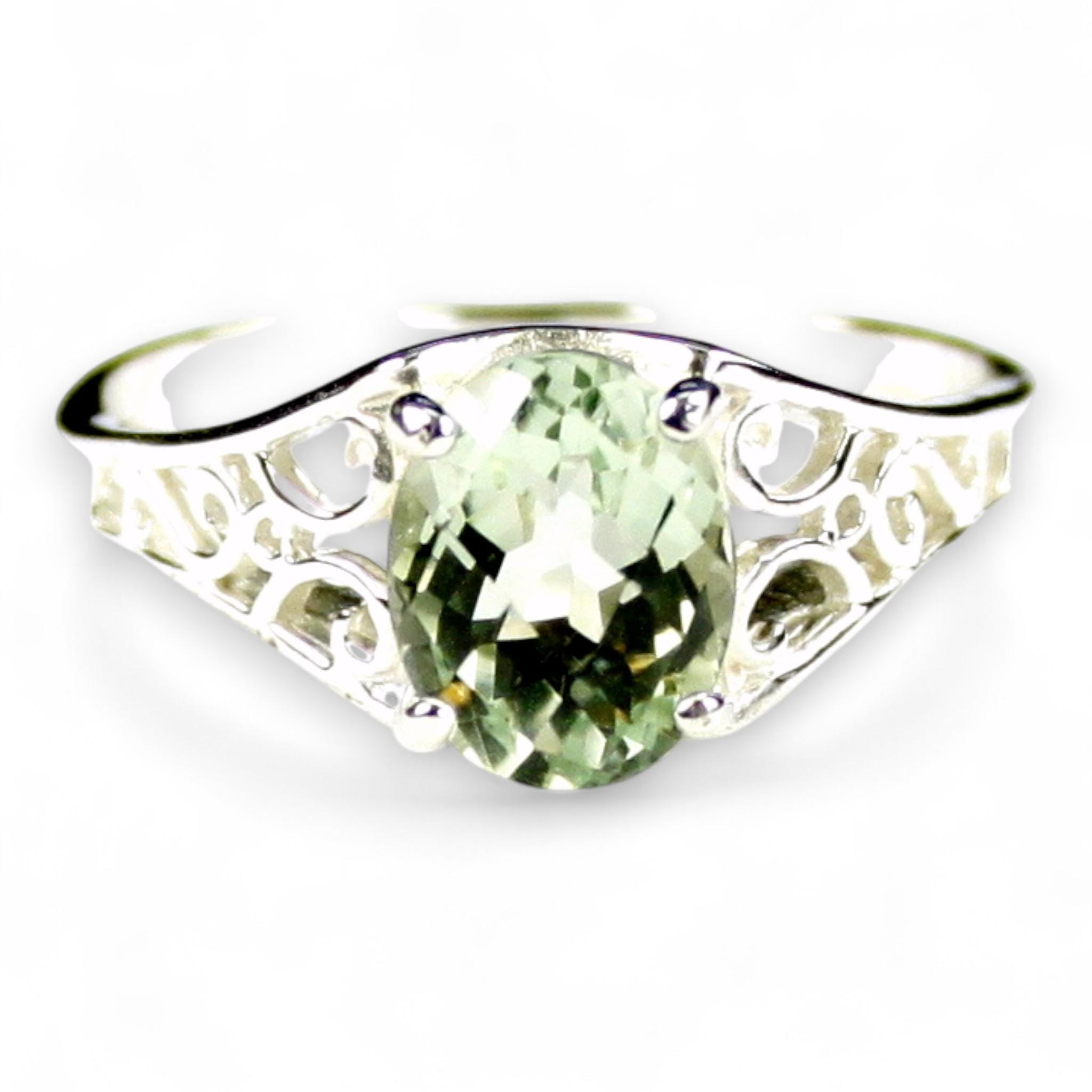 Silve Topaz, 925 Sterling Silver Ring, SR070
