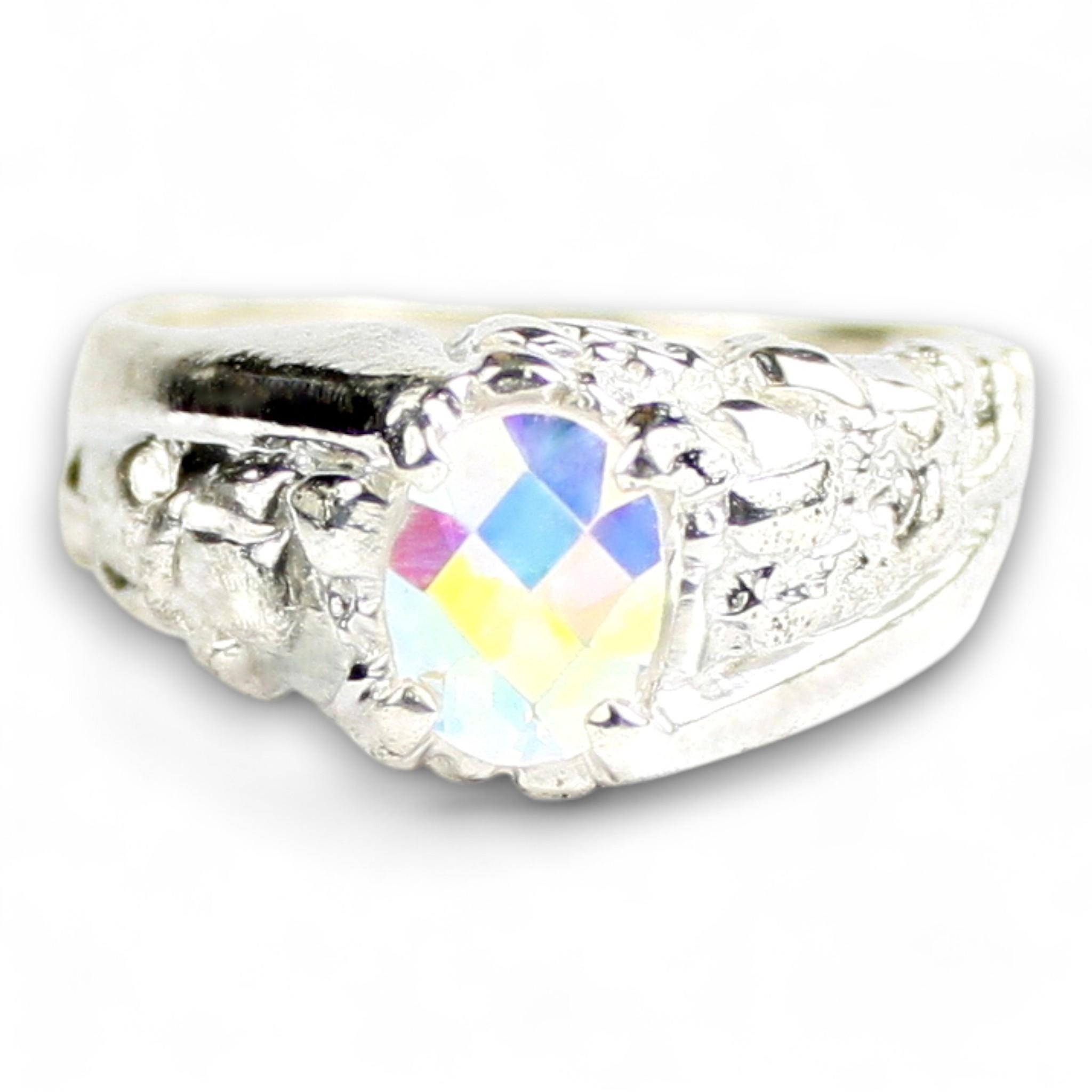 Twilight Fire Topaz, 925 Sterling Silver Ring, SR114