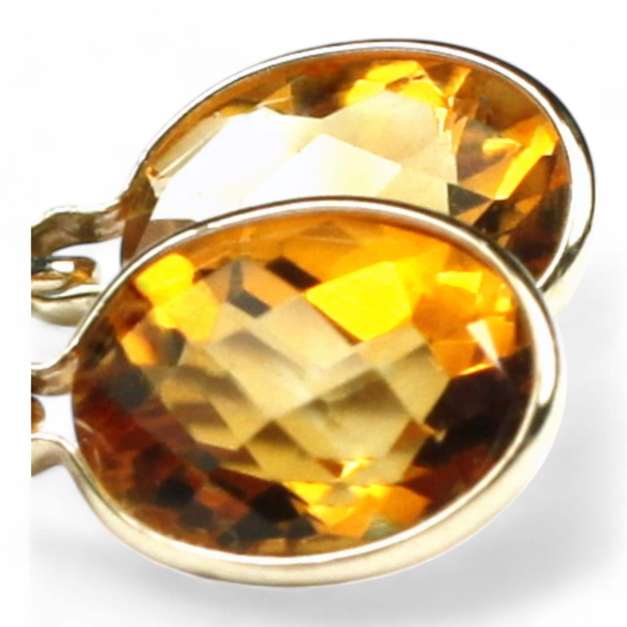 London Blue Topaz, 14KY Gold Pendant, P021