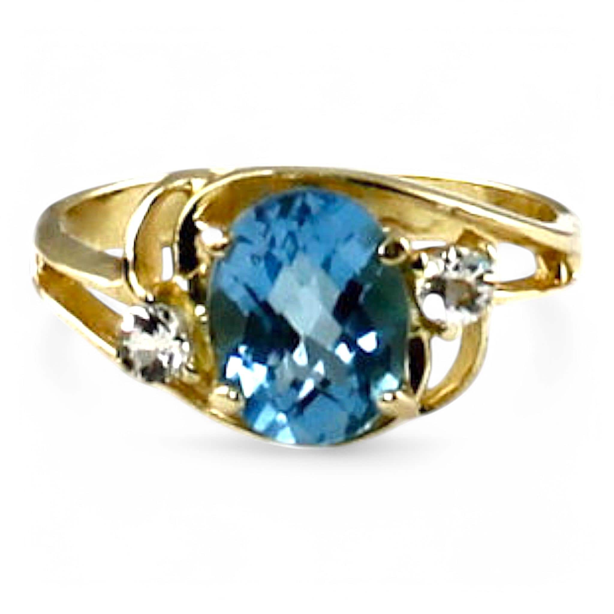Mercury Mist Topaz, 925 Sterling Silver Ladies Ring, SR083