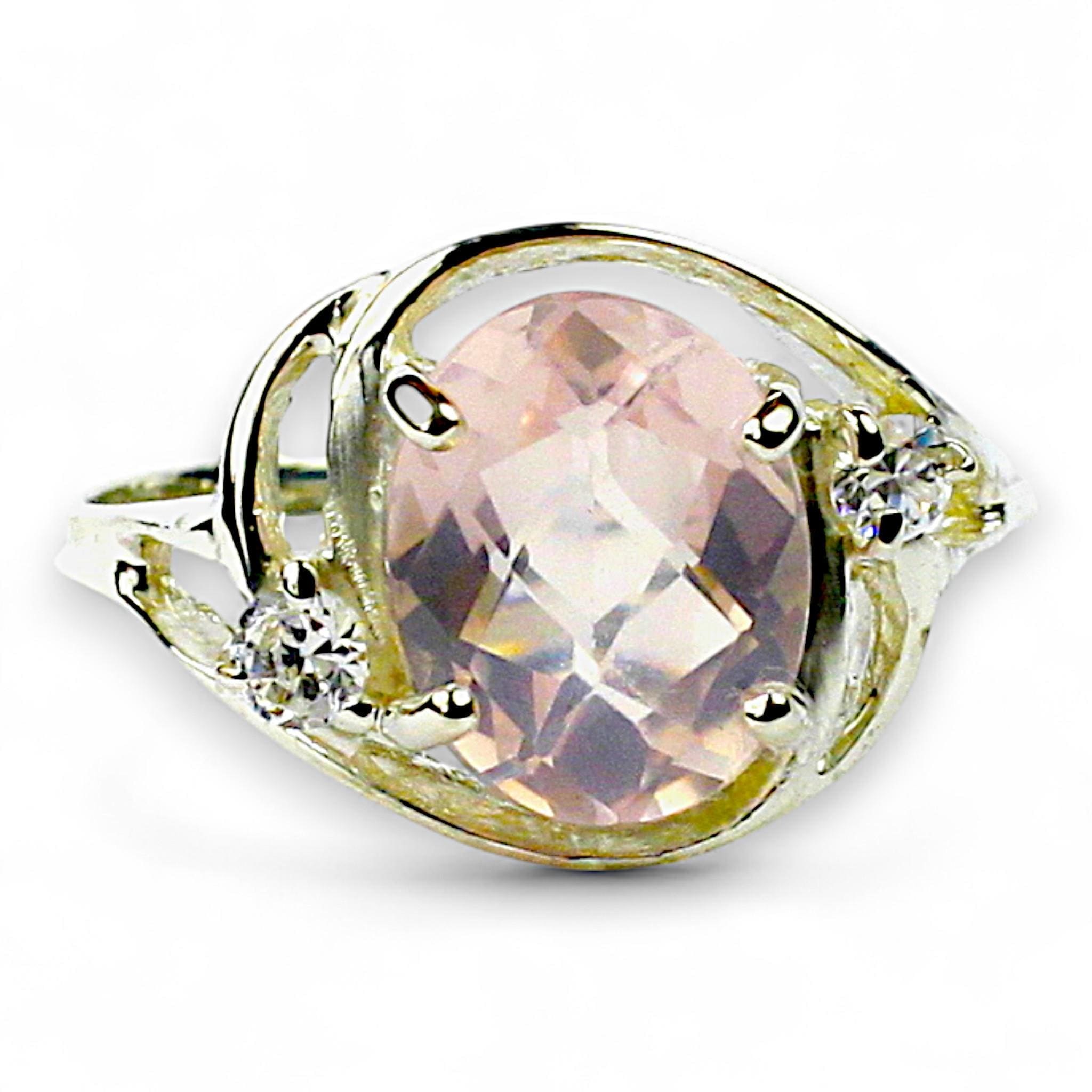 Mozambique Garnet, 925 Sterling Silver Ladies Ring, SR163