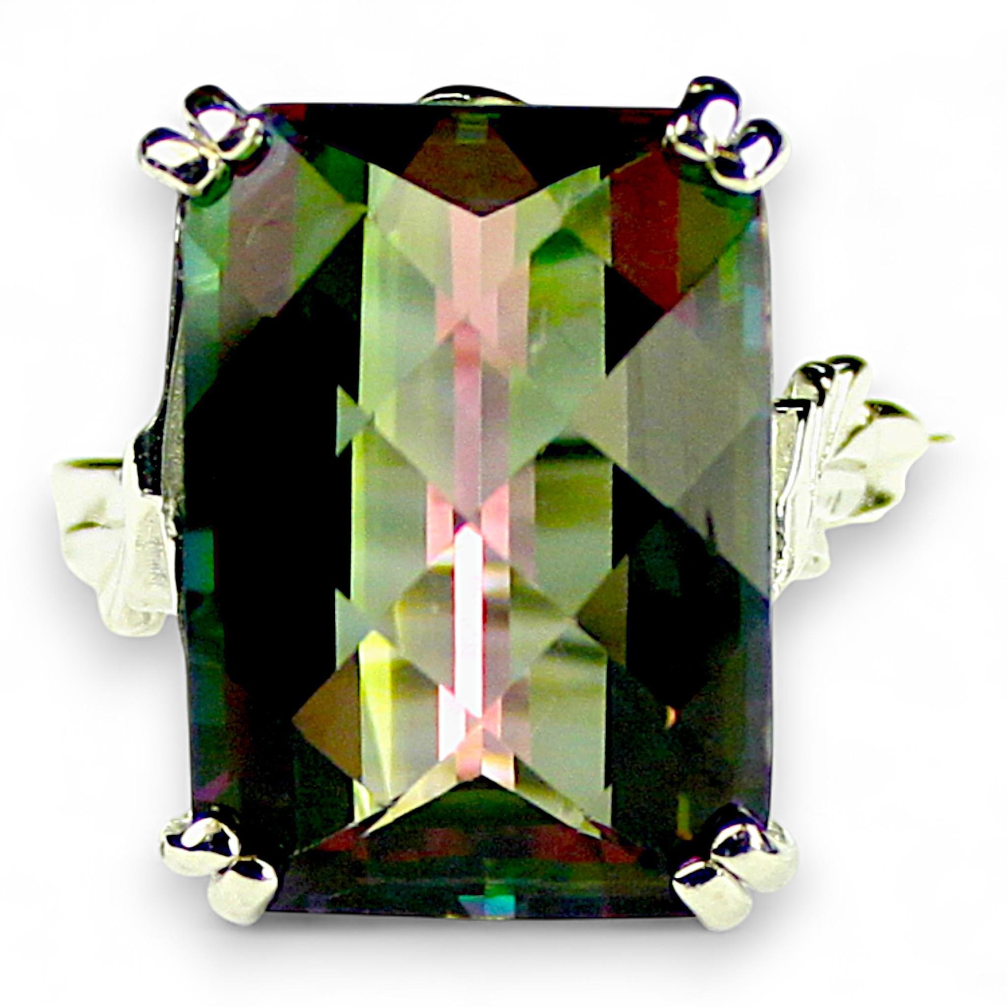 Pure Pink Topaz, Sterling Silver Ring, SR004