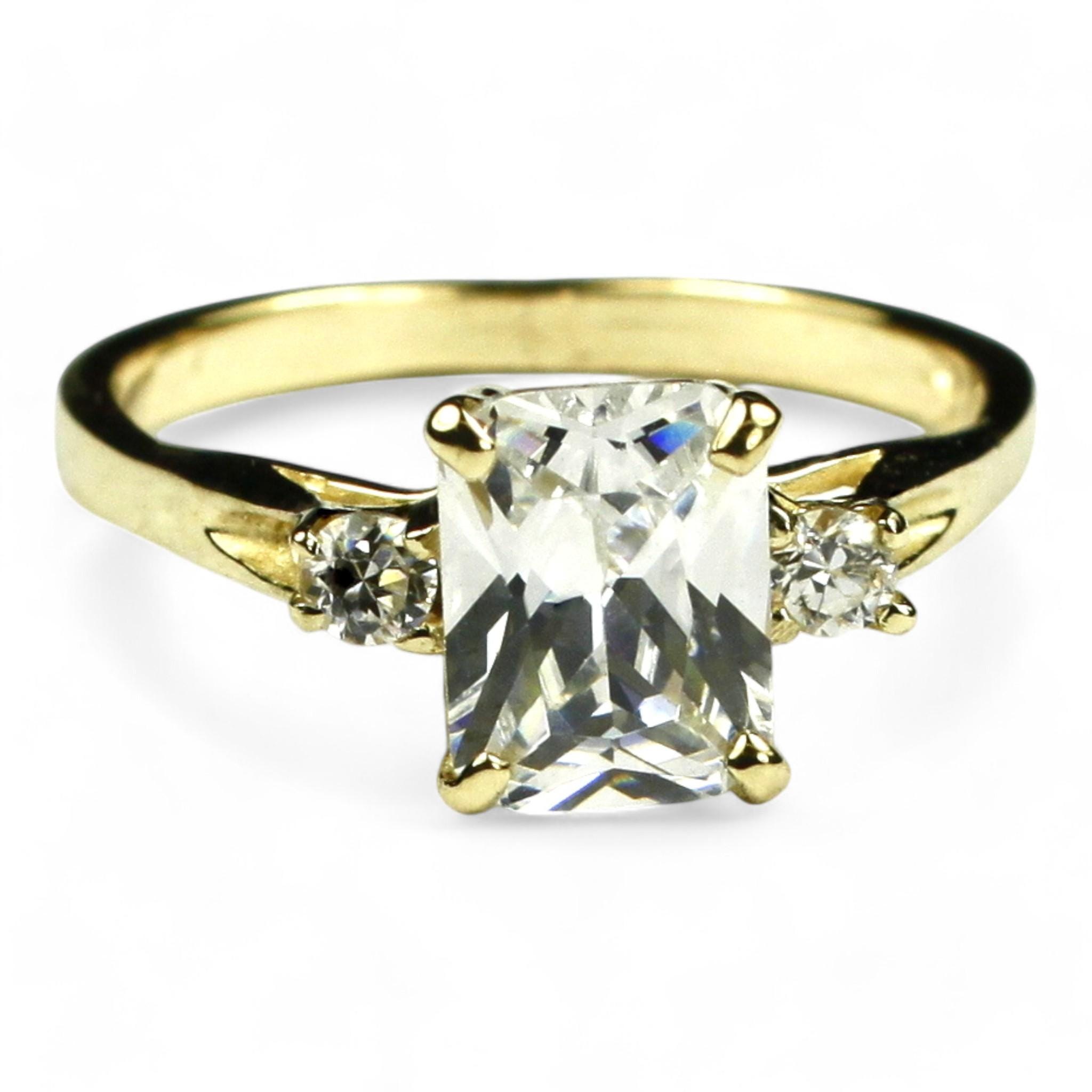Swiss Blue Topaz, 14KY Gold Ring, R300