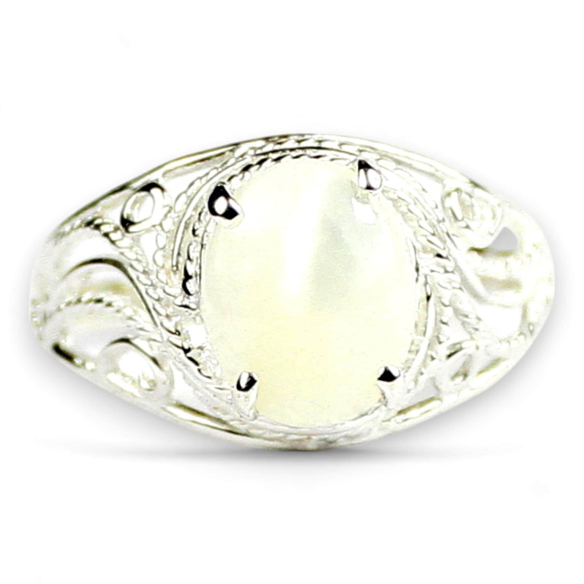 Rose Quartz, 925 Sterling Silver Ladies Ring, SR055