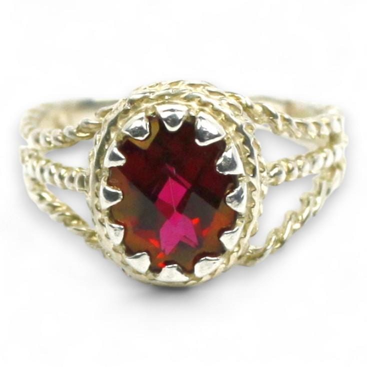 Mercury Mist Topaz, 925 Sterling Silver Ring, SR005