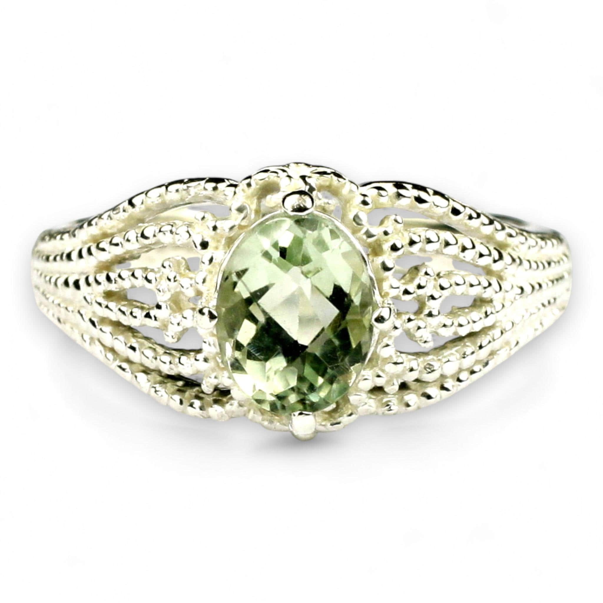 Brazilian Amethyst, 925 Sterling Silver Ring, SR189