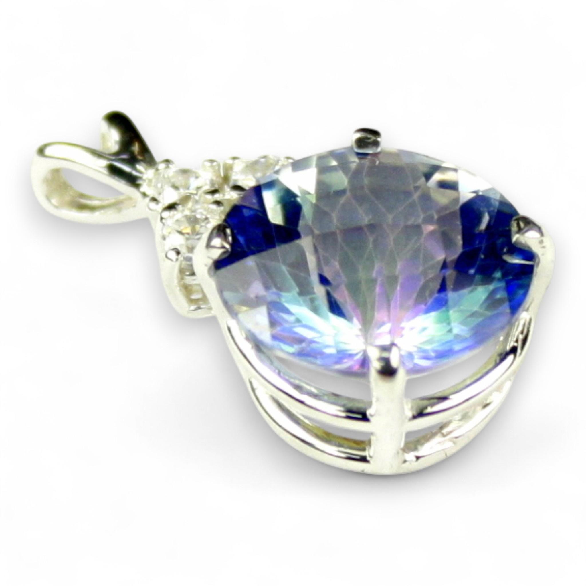 Created White Opal, 16 CZ accents, 10K Gold Ring, R270
