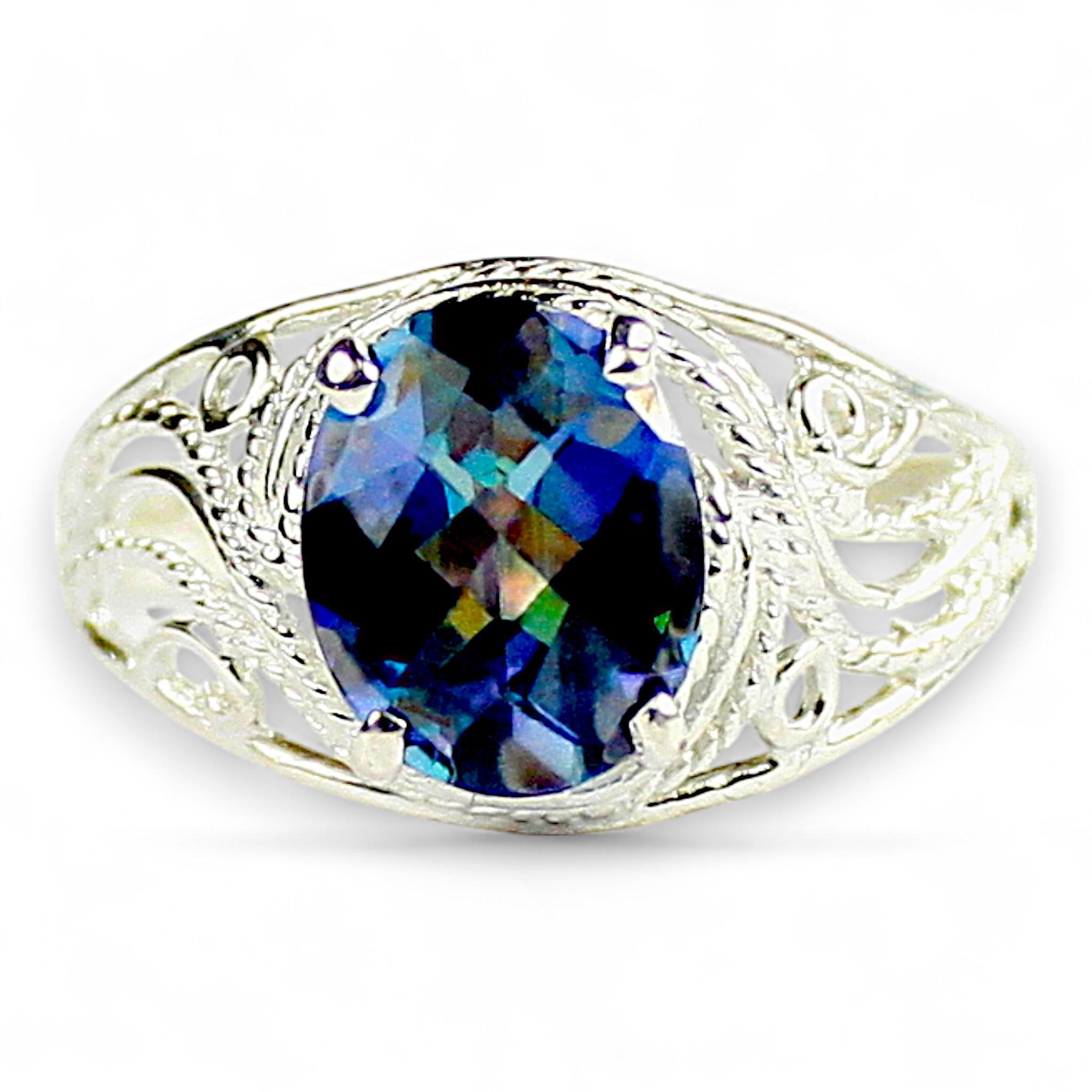 Mozambique Garnet, 925 Sterling Silver Ladies Ring, SR243