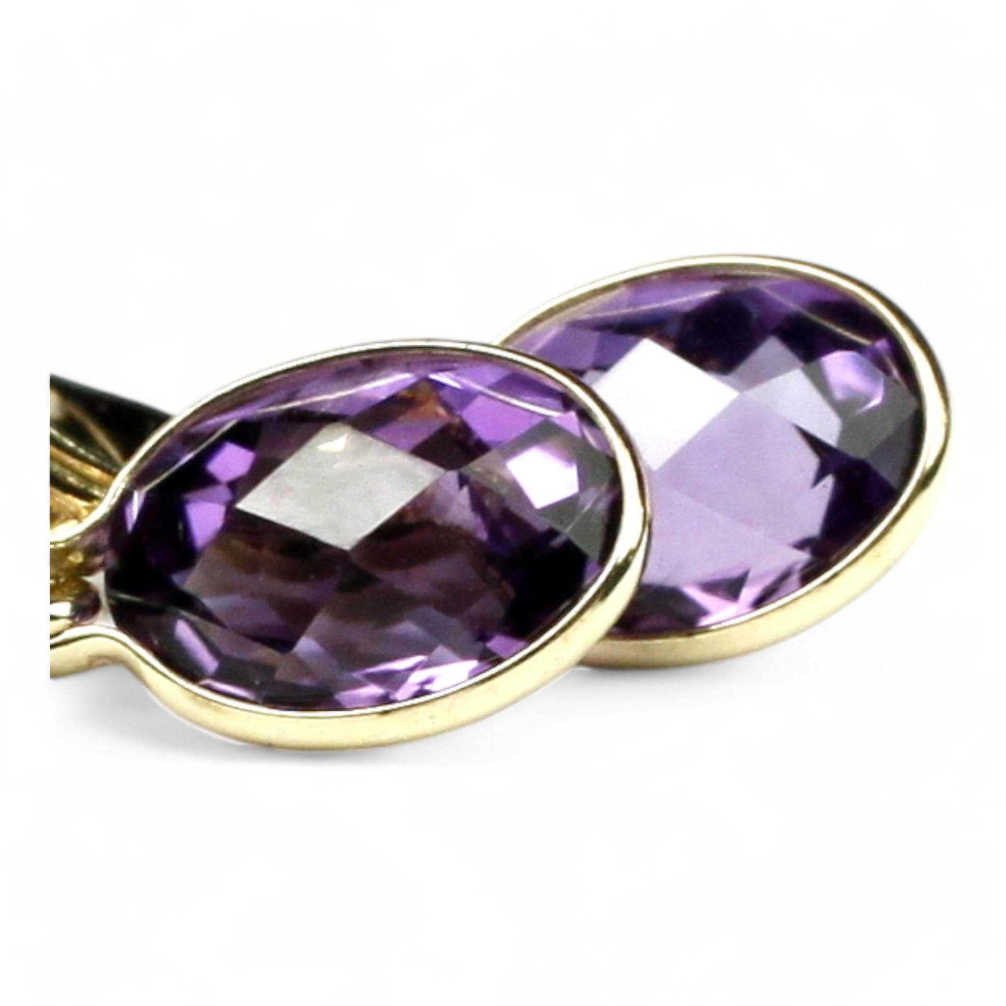 Blue Sapphire, 14KY Gold Pendant, P019