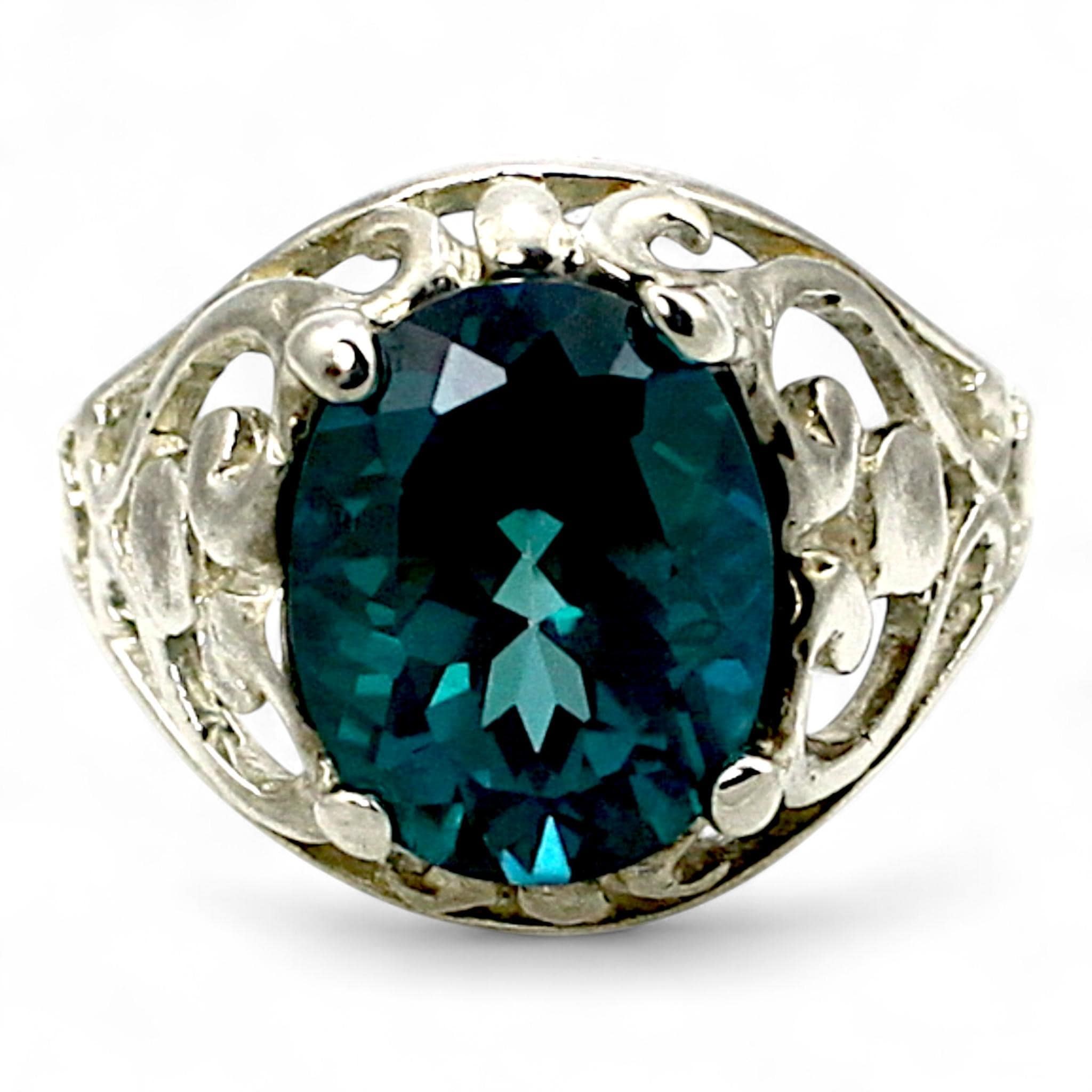 Padparadsha Sapphire, 925 Sterling Silver Ring, SR136
