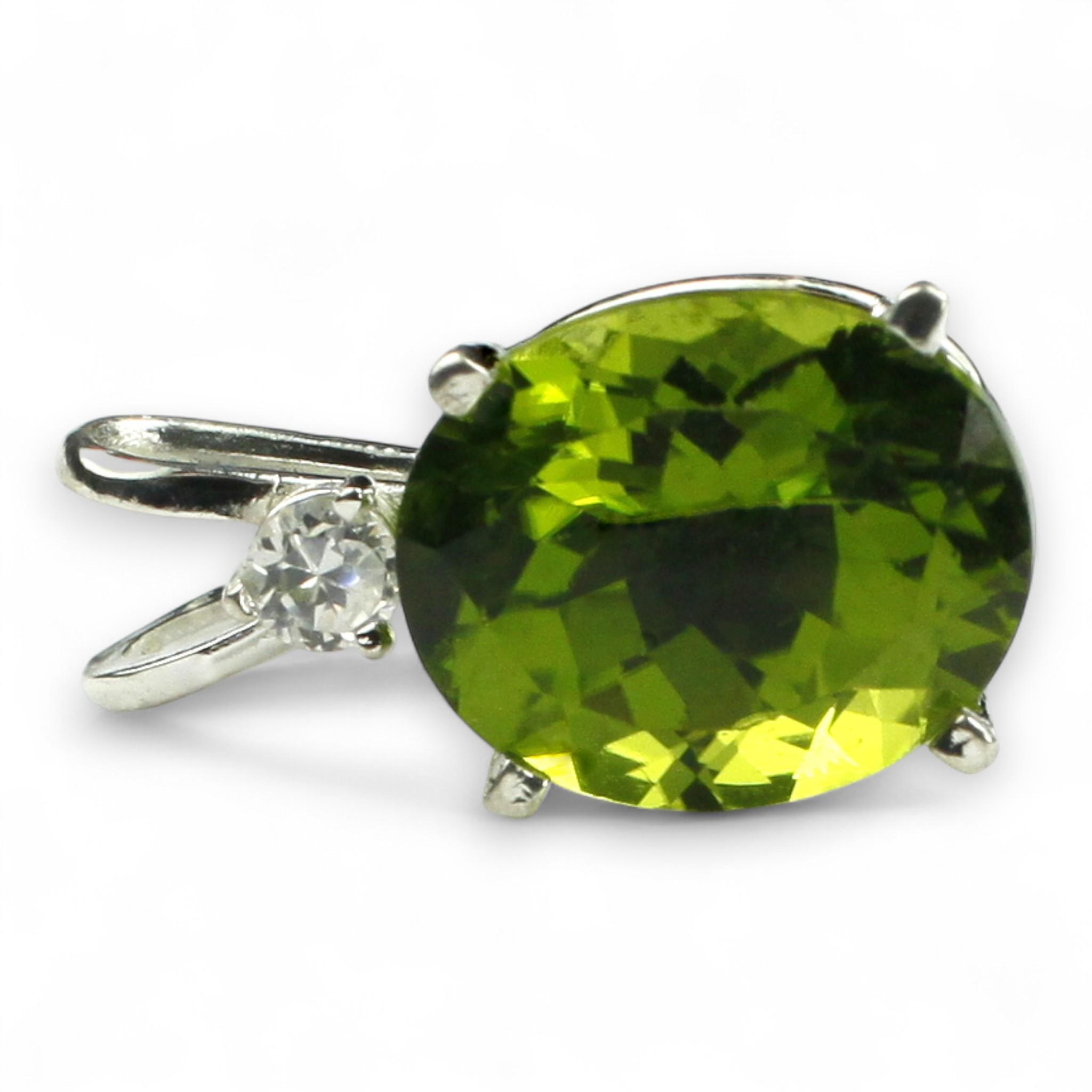 Neptune Garden Topaz, 925 Sterling Silver Ring, SR057