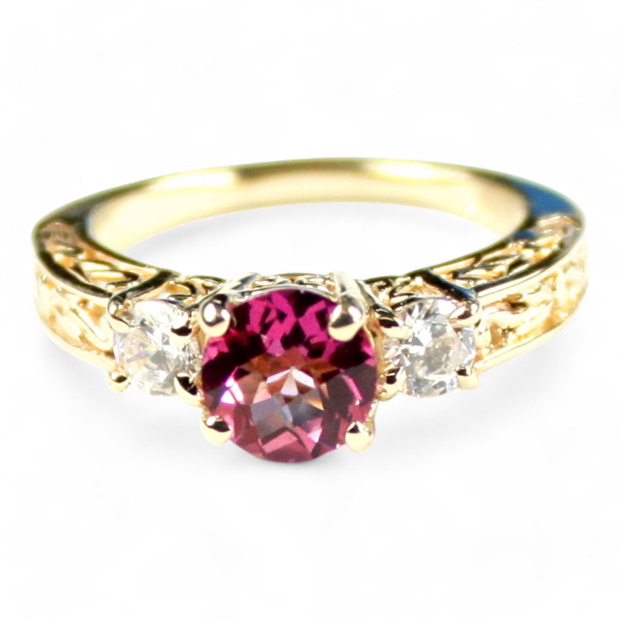 Citrine, 14KY Gold Ring, R005