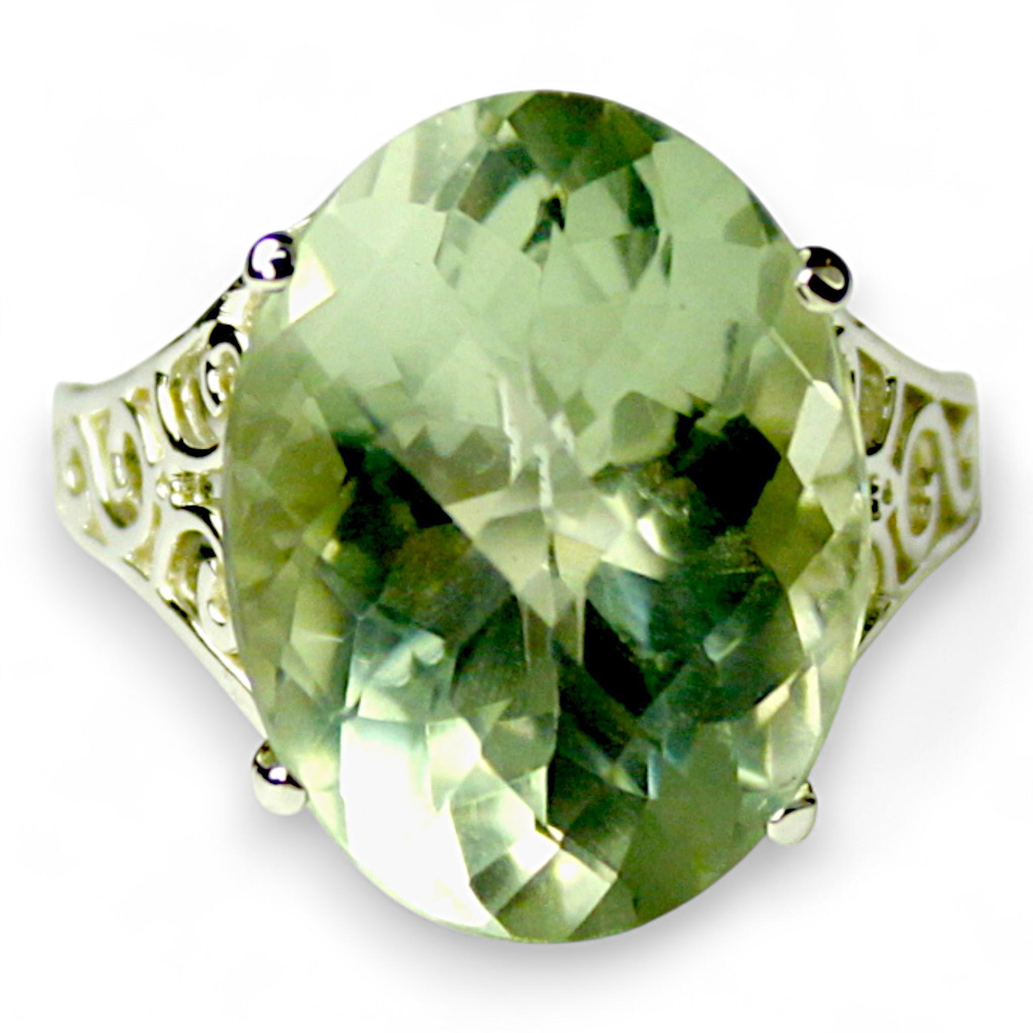 Smoky Quartz , 925 Sterling Silver Ring, SR188