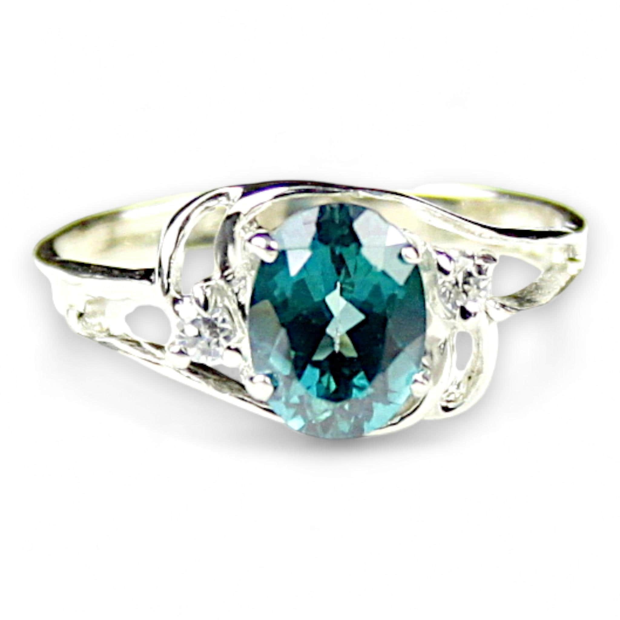Mercury Mist Topaz, 10Ky Gold Ring, R016