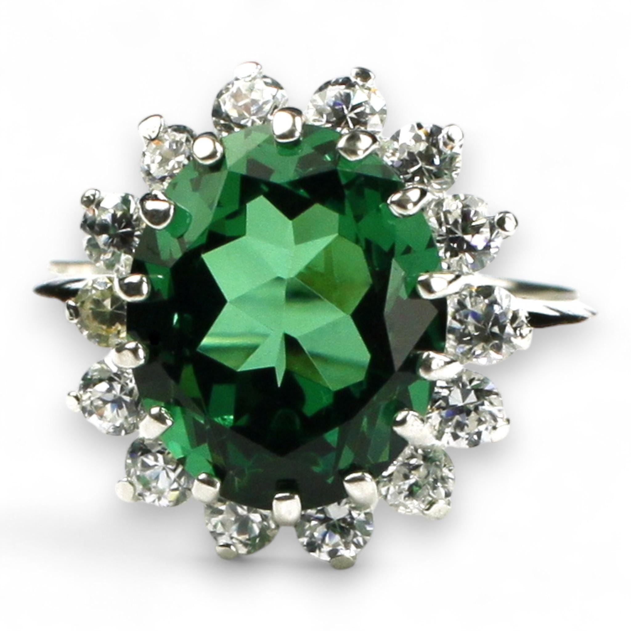 Peridot, 925 Sterling Silver Ring, SR136