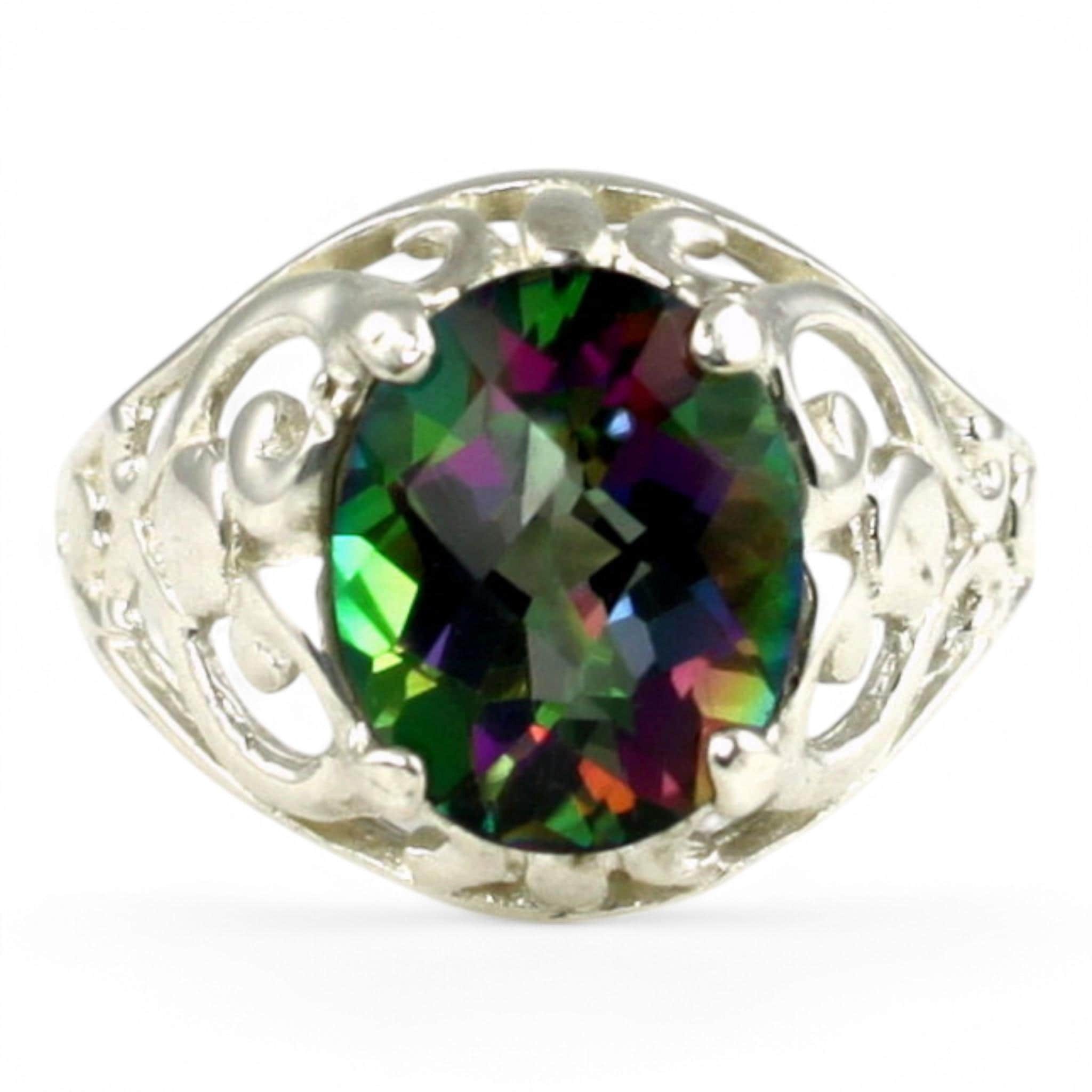 London Blue Topaz, 925 Sterling Silver Ladies Ring, SR362